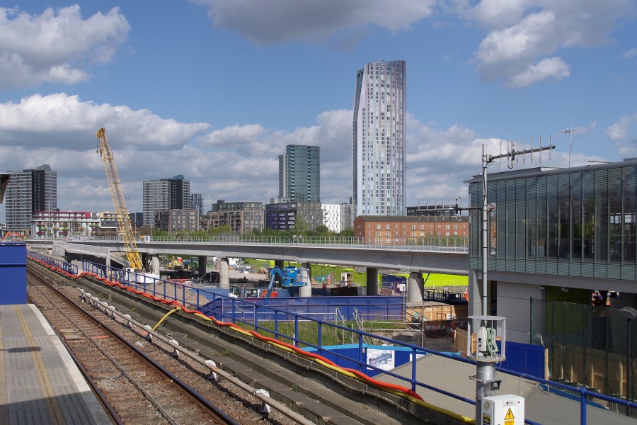 Pudding Mill Lane DLR station MMB 02