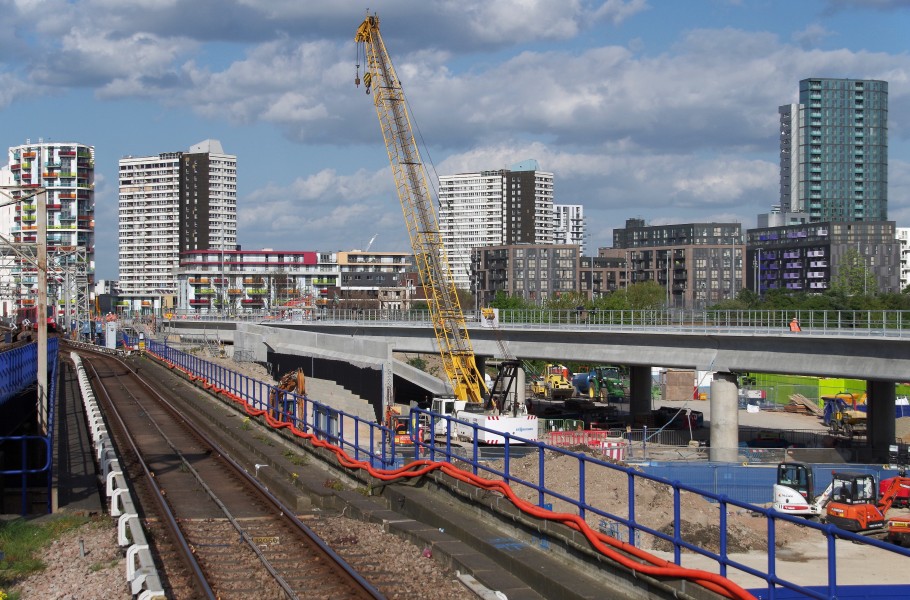 Pudding Mill Lane DLR station MMB 16