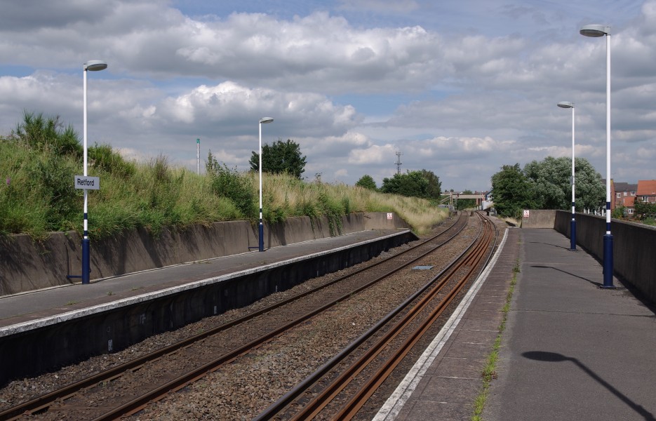 Retford railway station MMB 17