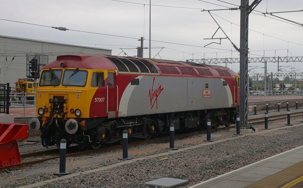Rugby railway station MMB 05 57307