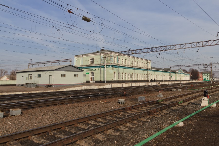 Ryazhsk (Ryazan Oblast) 03-2014 img1 - train station