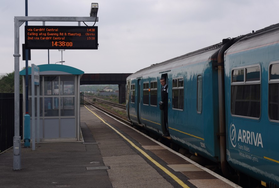 Severn Tunnel Junction railway station MMB 27 150245