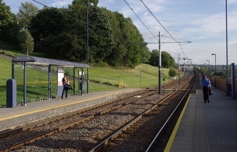 Sheffield station MMB 40