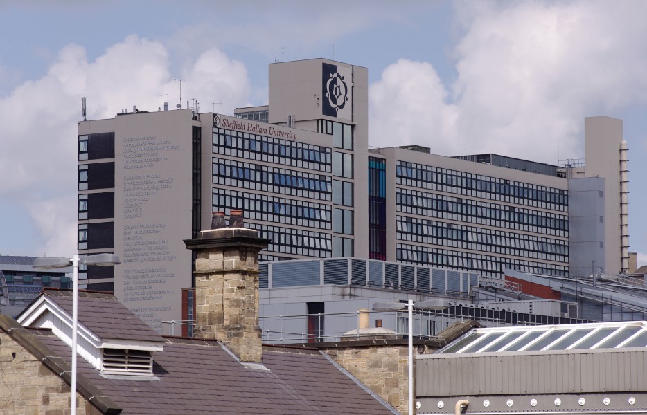 Sheffield station MMB 50 Sheffield Hallam University