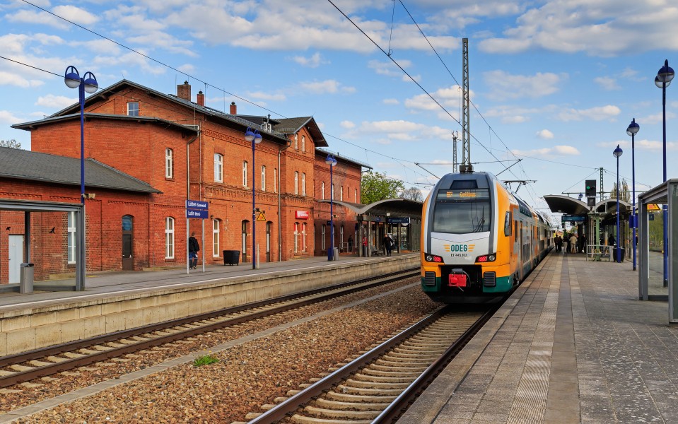 Spreewald 04-2016 img12 Bahnhof Luebben