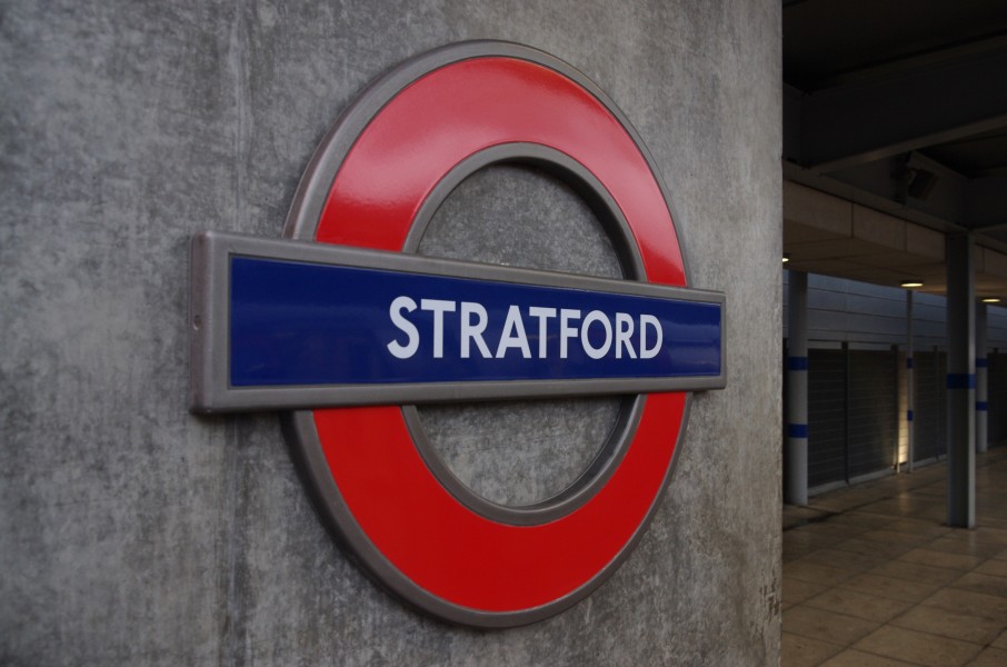 Stratford station MMB 20
