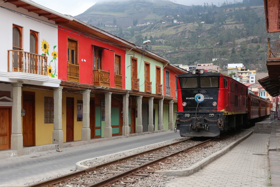 Train station of Alausí 04