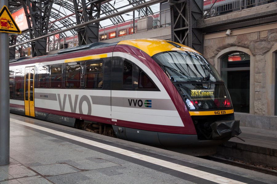 VVO Regionalzug in Dresden