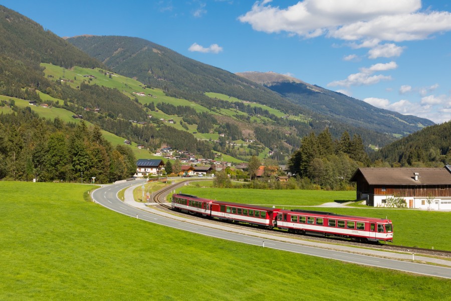 Zug bei Krimml, 25. September 2018