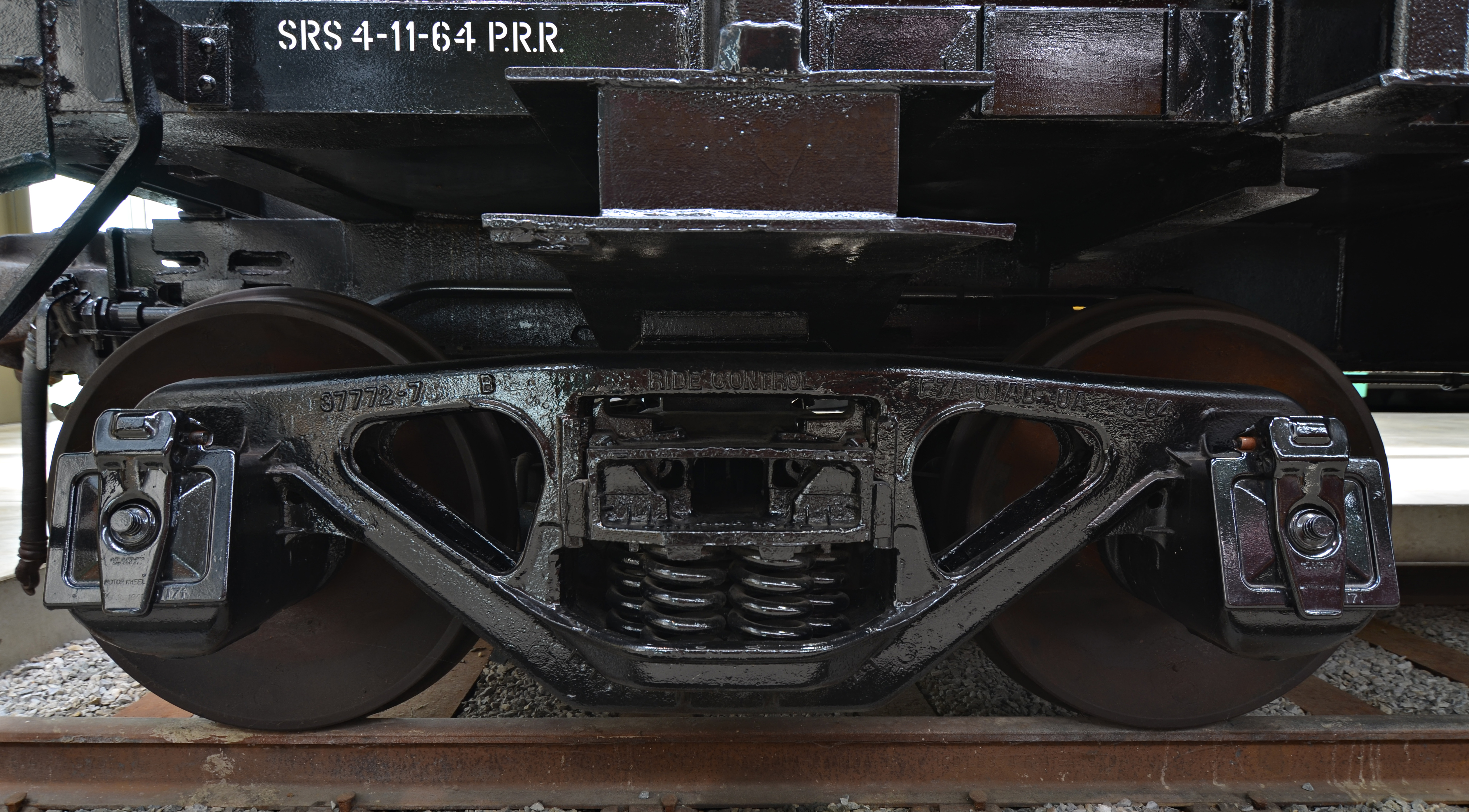 PRR 13182 Ore Car Wheels