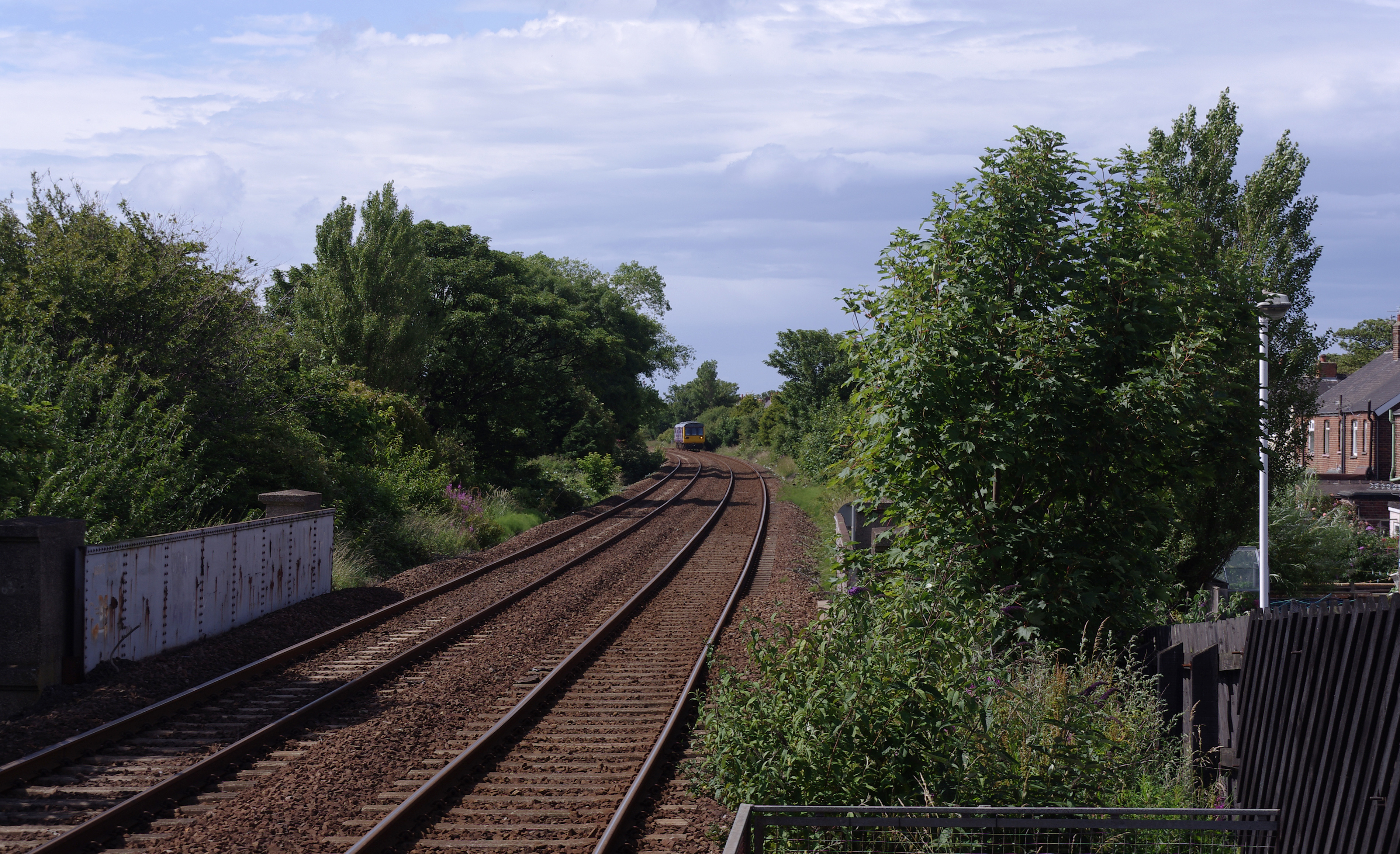 Redcar East railway station MMB 07 142023
