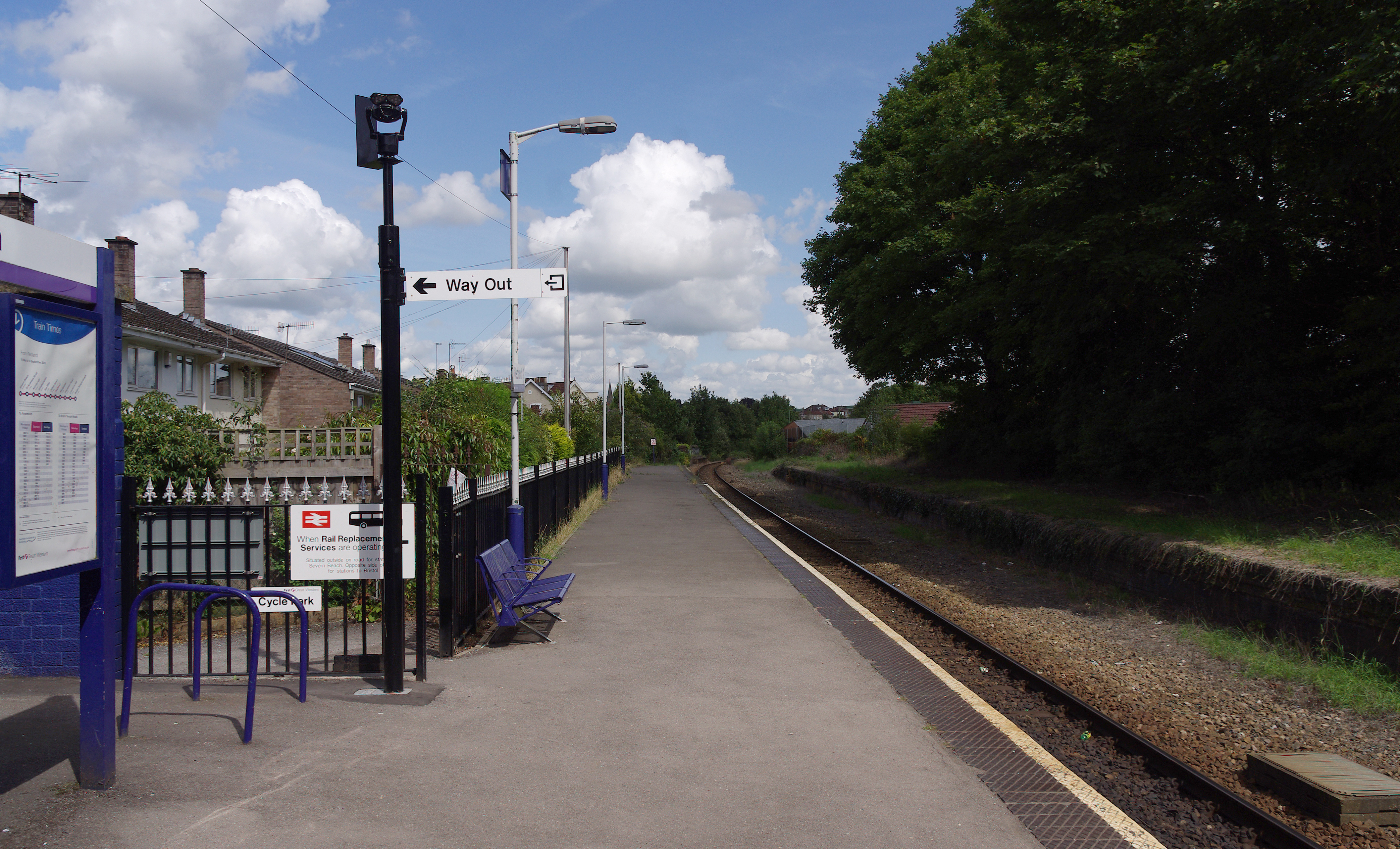 Redland railway station MMB 14