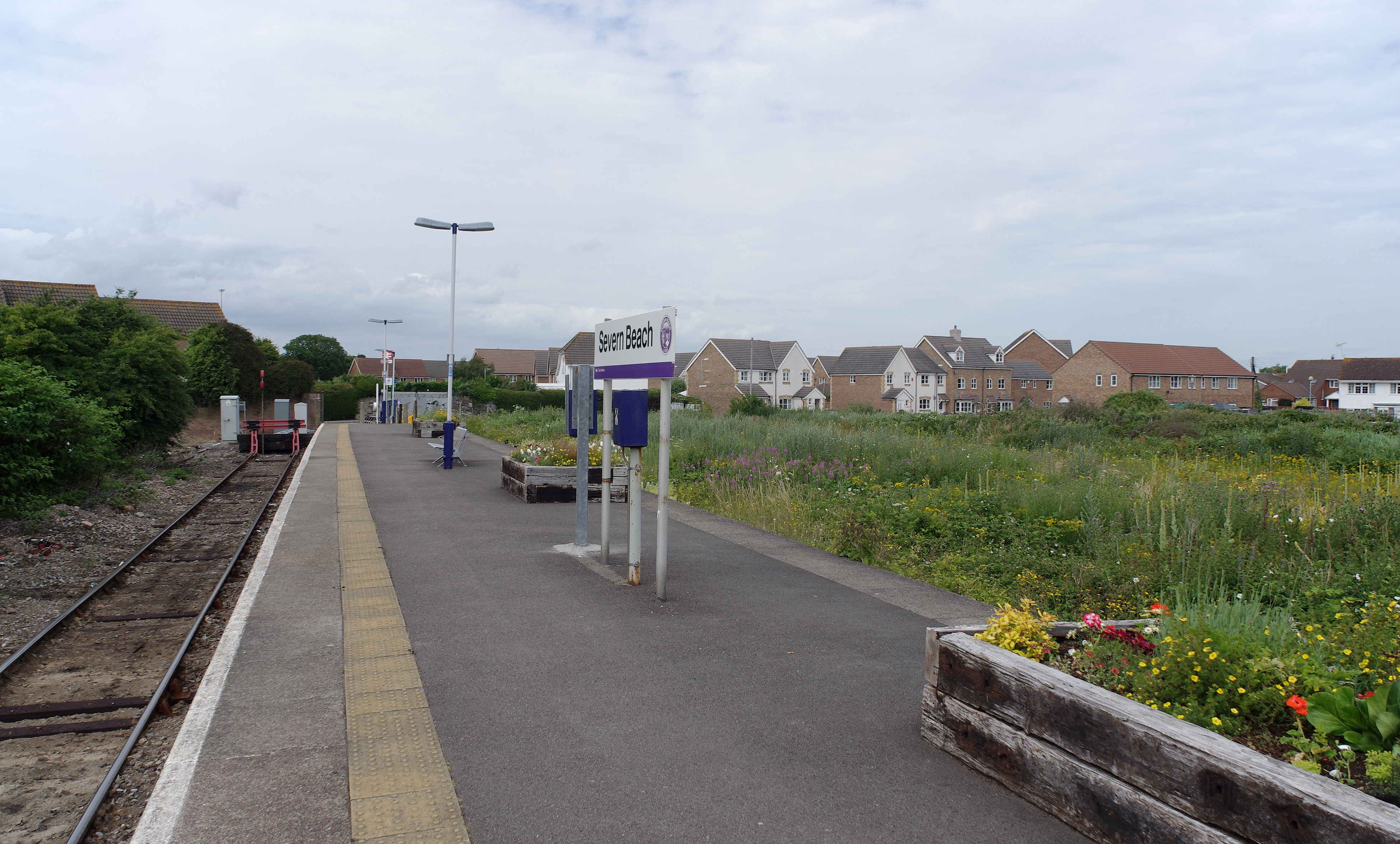 Severn Beach railway station MMB 14