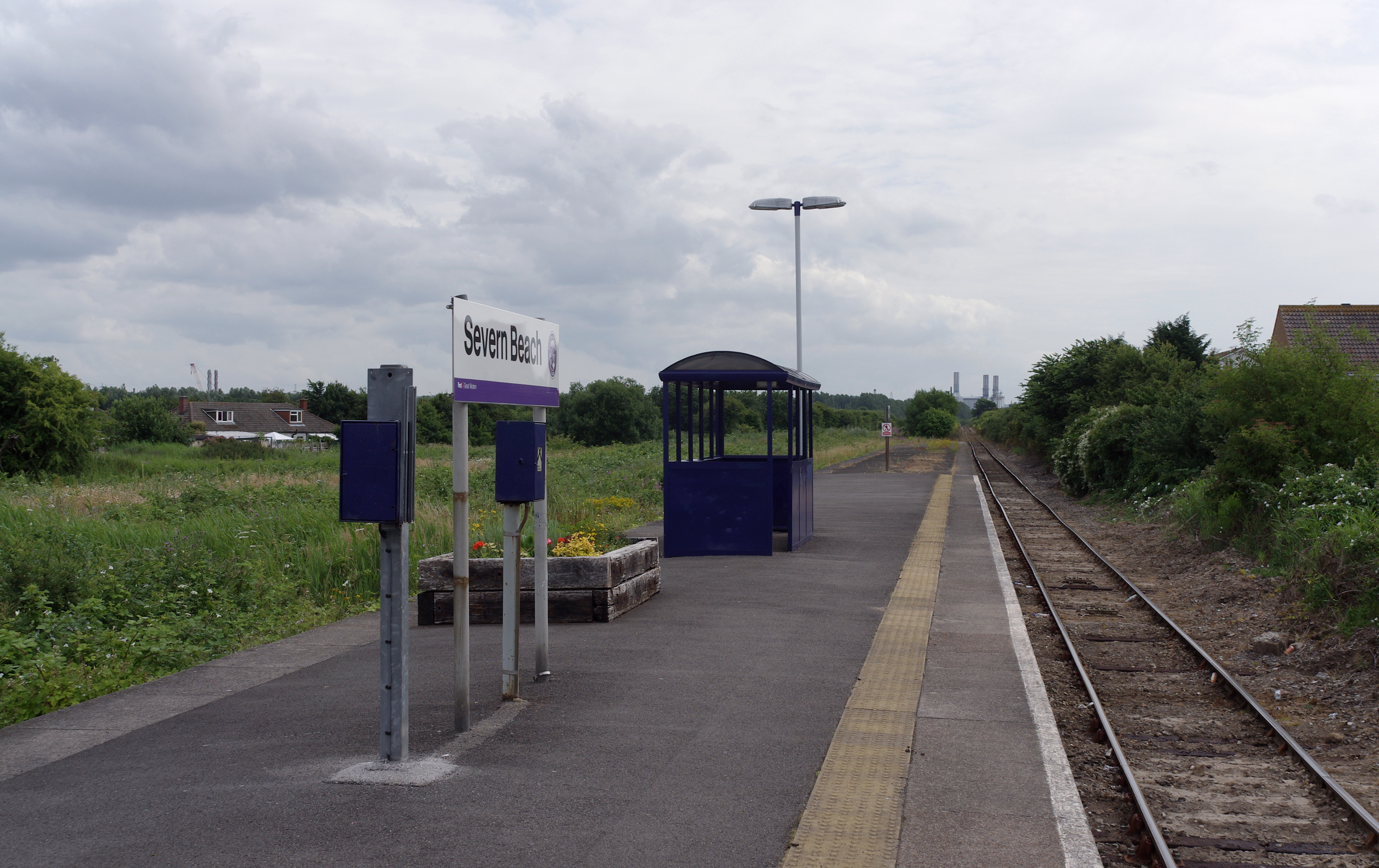 Severn Beach railway station MMB 15