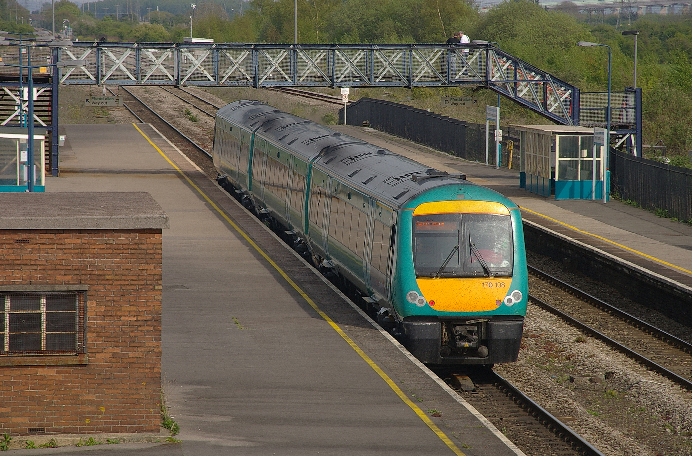 Severn Tunnel Junction railway station MMB 21 170108
