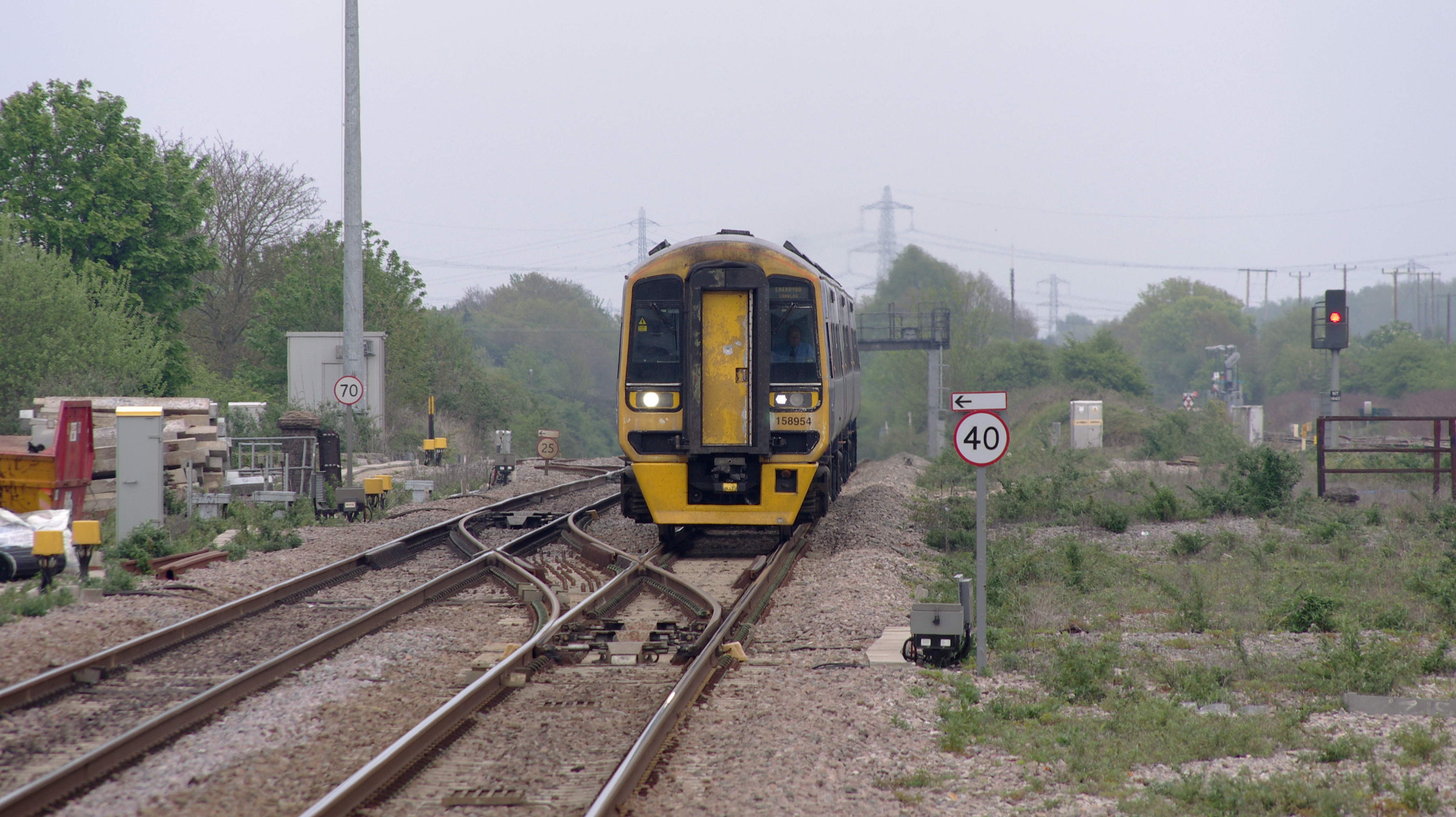 Severn Tunnel Junction railway station MMB 40 158954