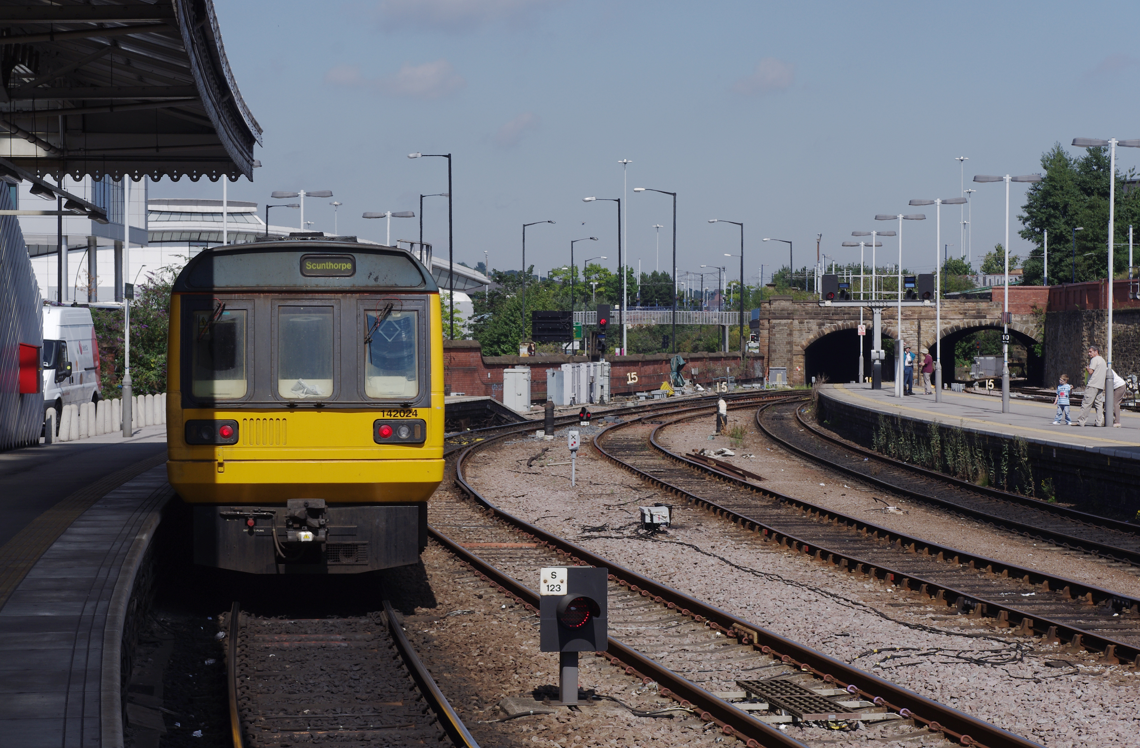 Sheffield station MMB 08 142024