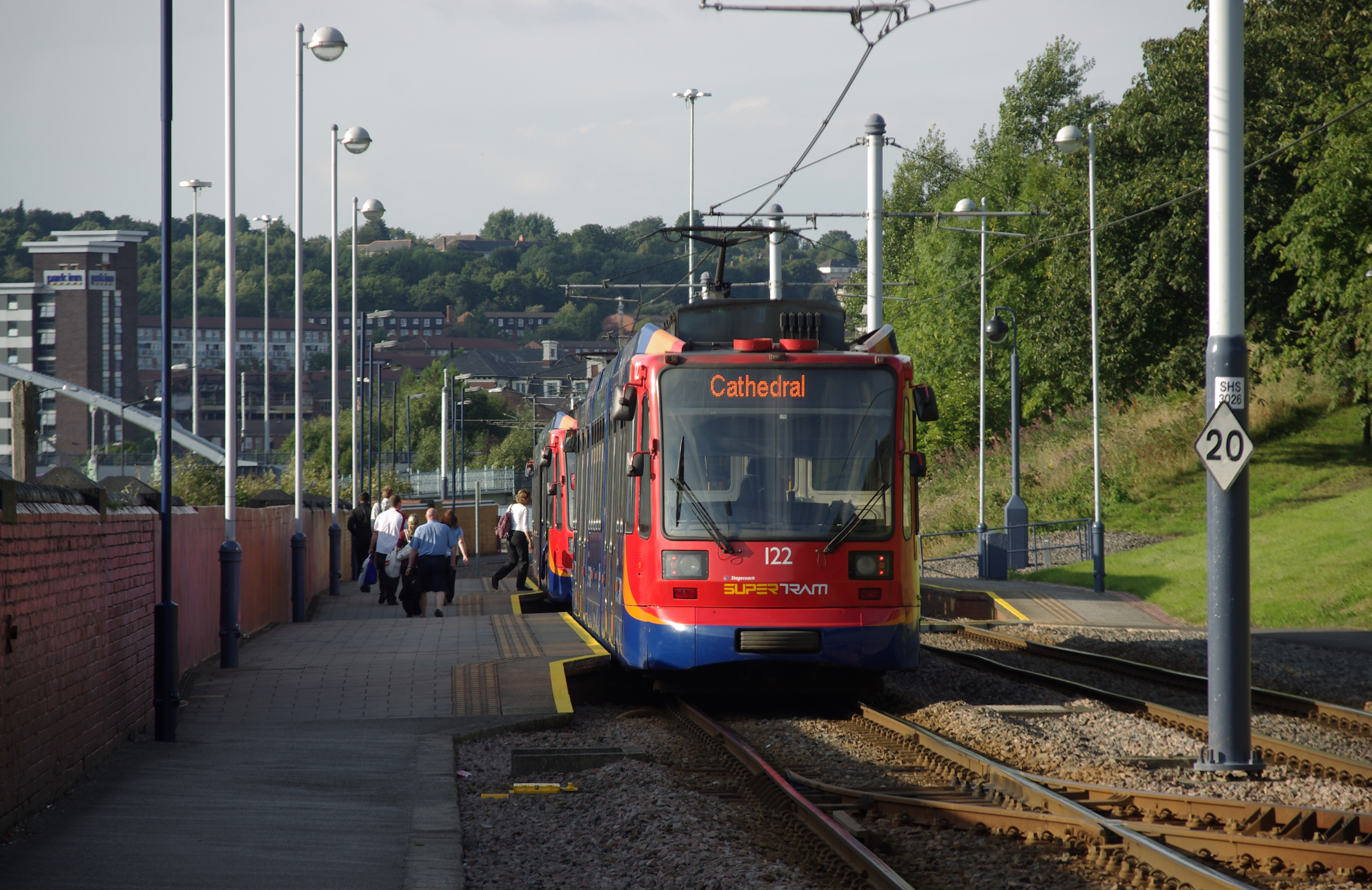 Sheffield station MMB 39
