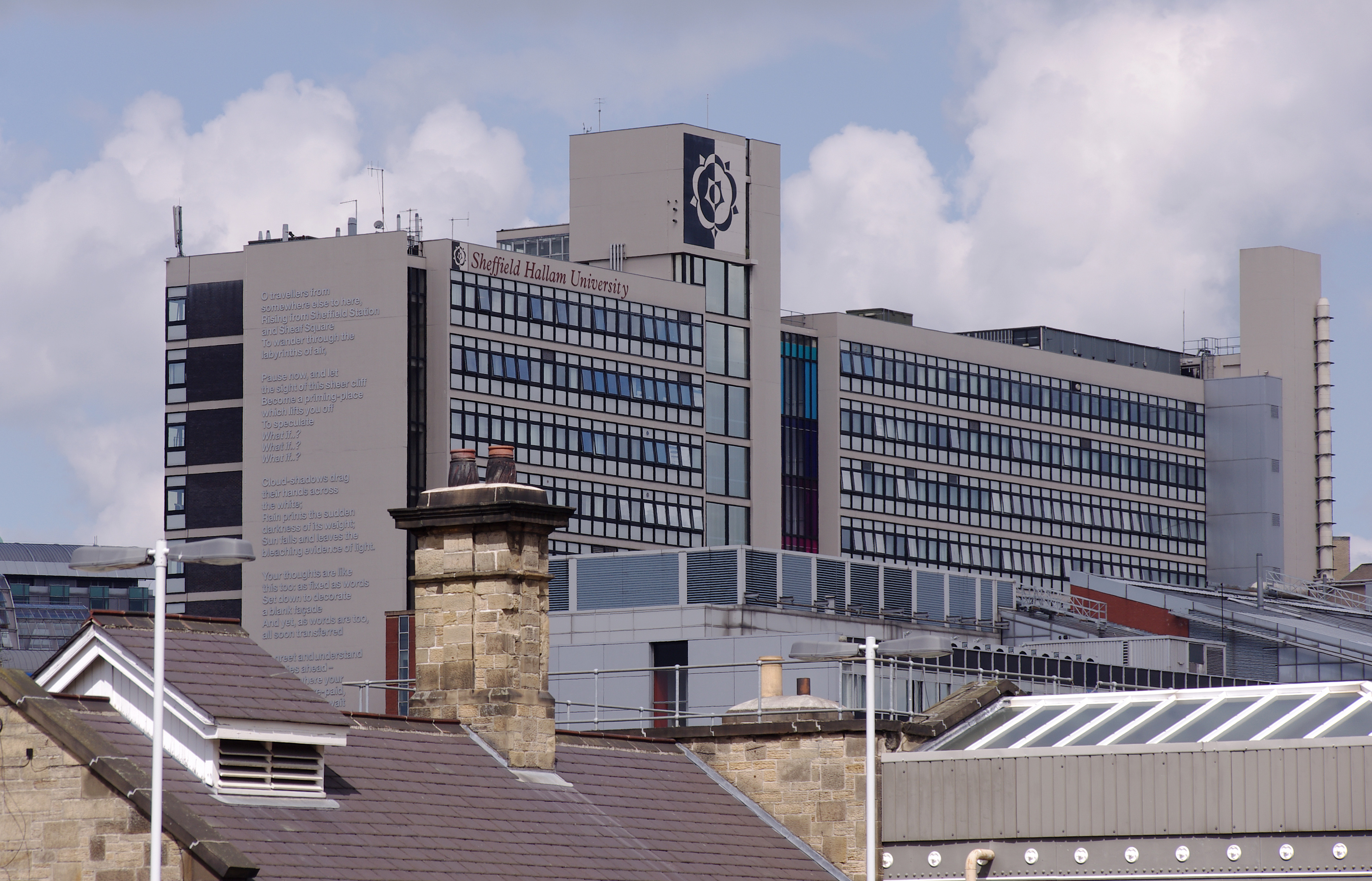 Sheffield station MMB 50 Sheffield Hallam University