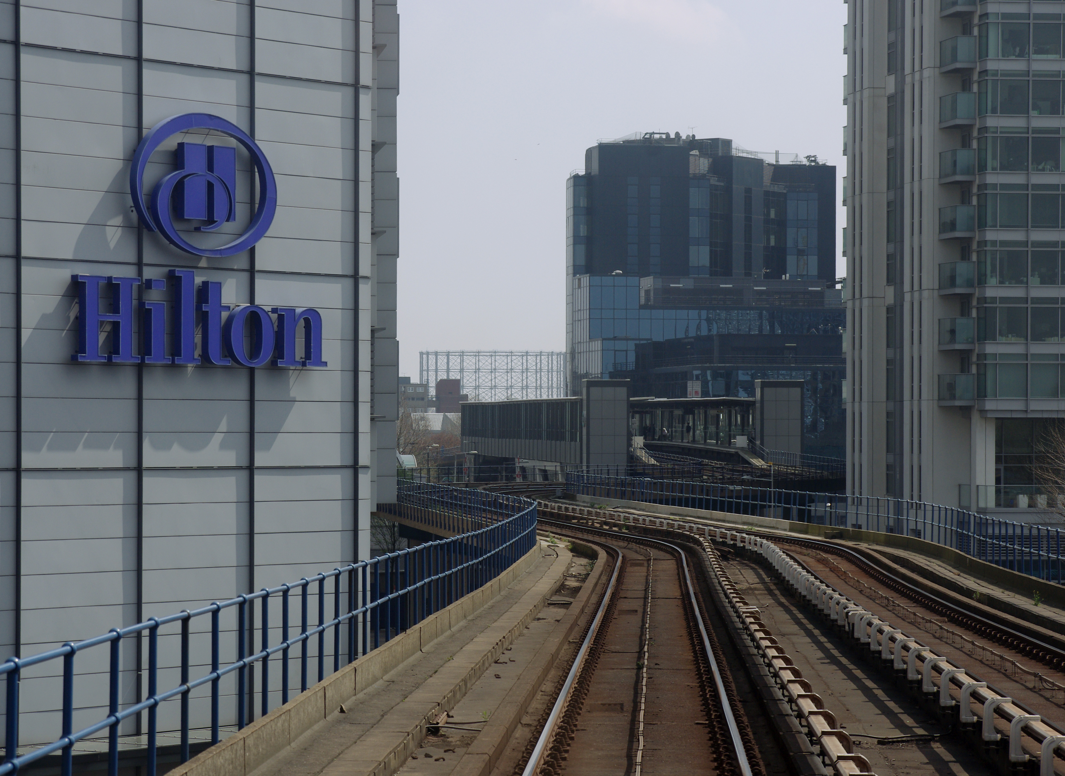 South Quay DLR station MMB 03