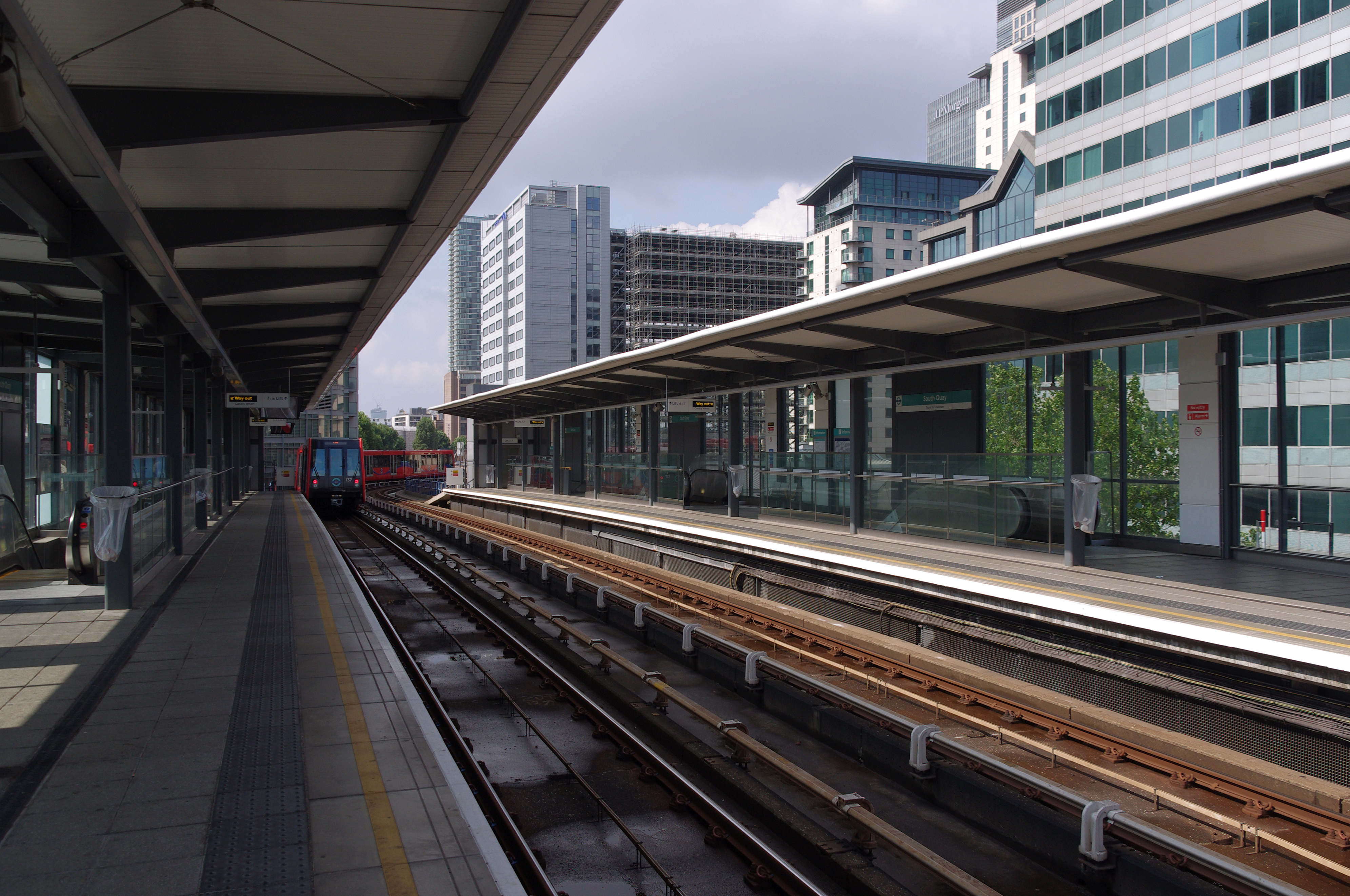 South Quay DLR station MMB 12 137