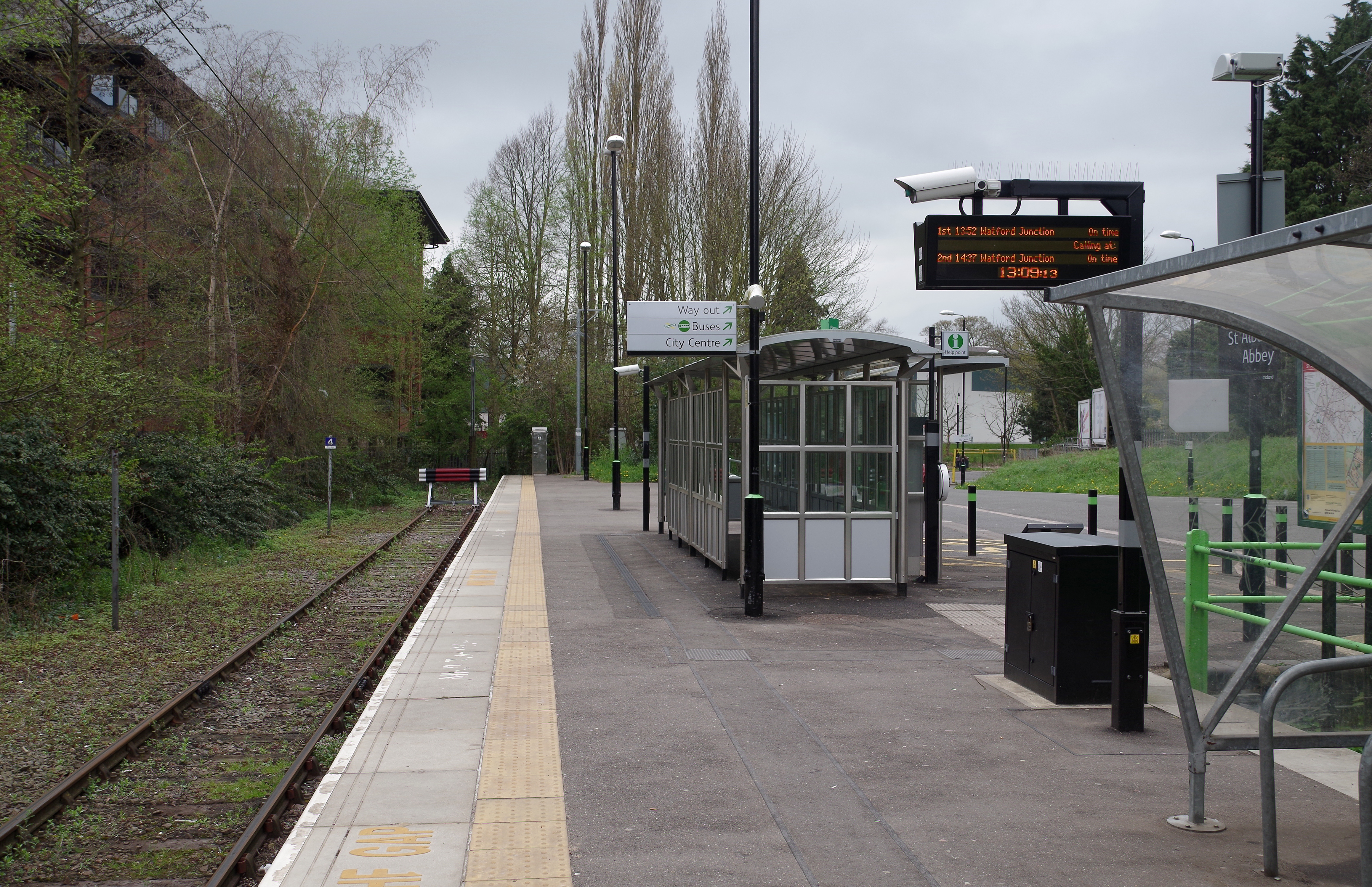 St Albans Abbey railway station MMB 06