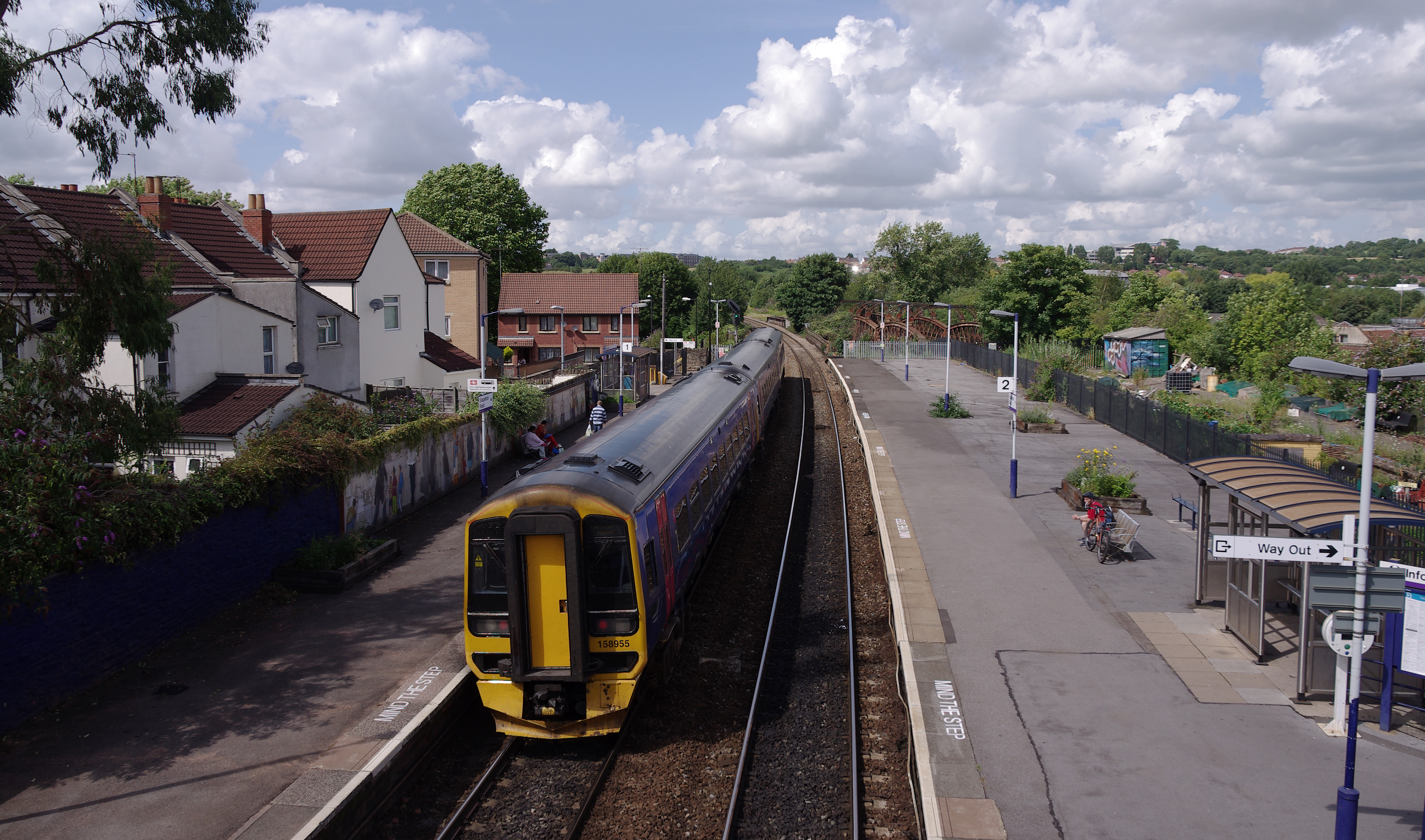 Stapleton Road railway station MMB 10 158955