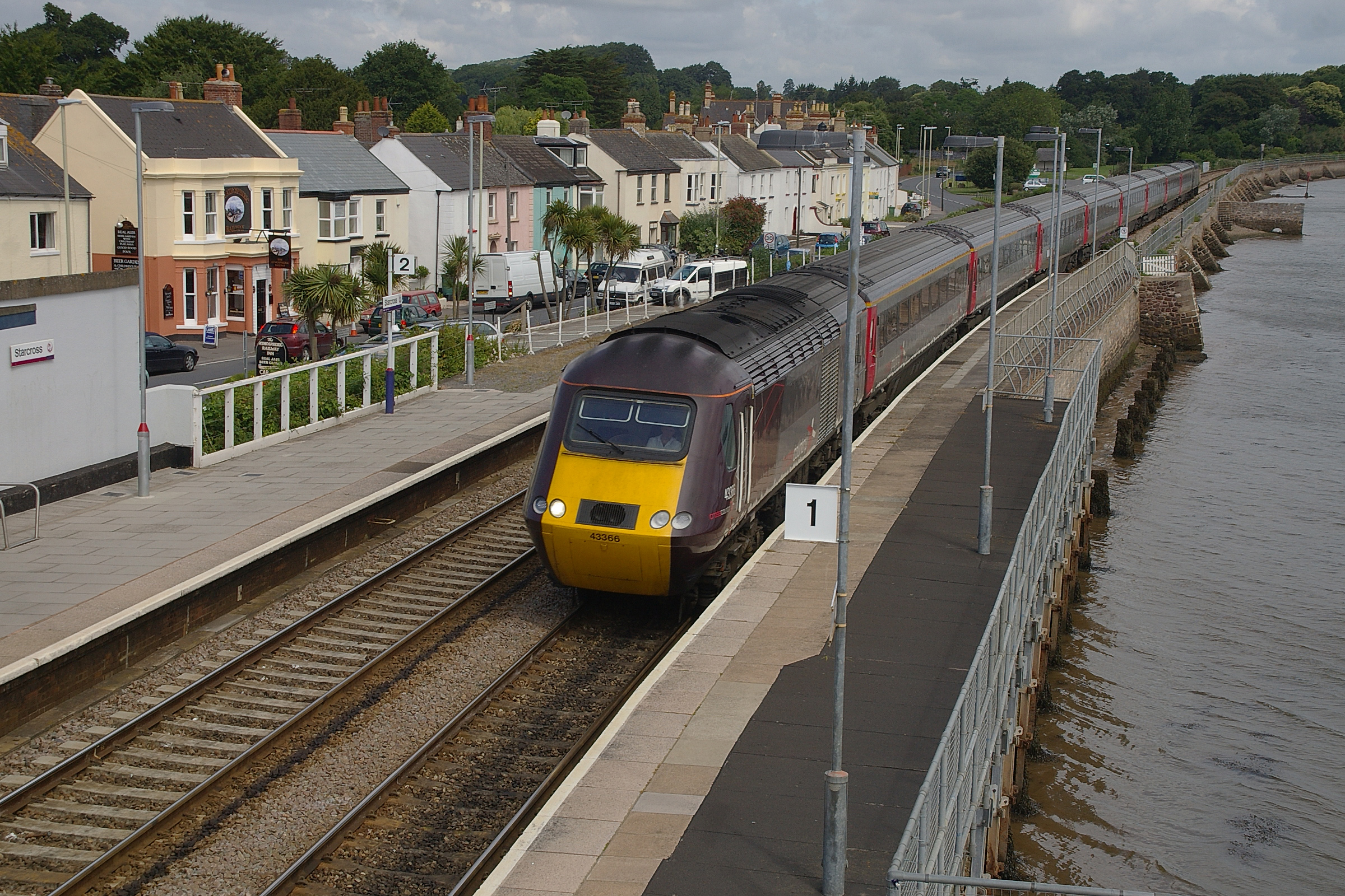 Starcross railway station MMB 12 43366