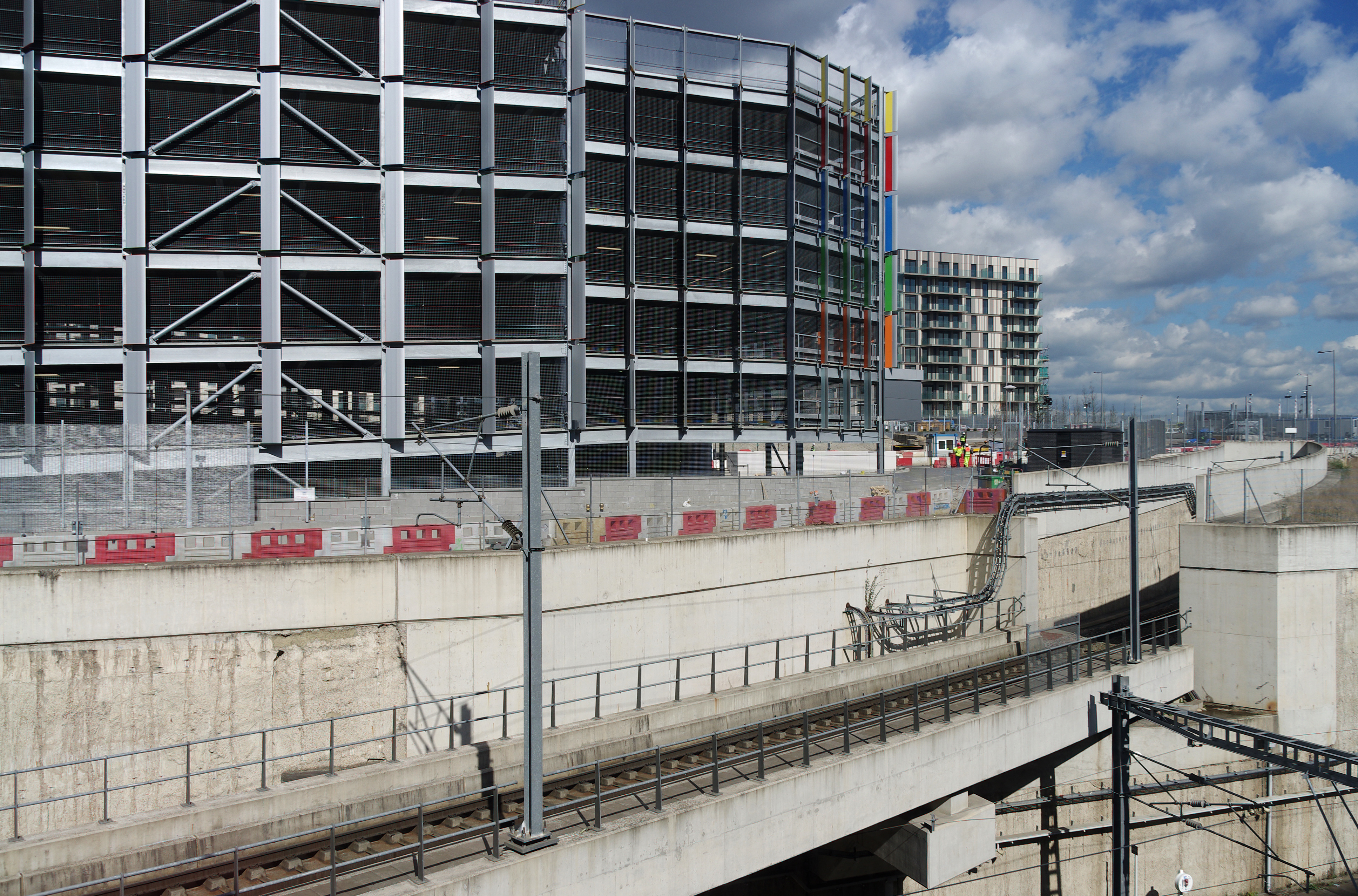 Stratford International station MMB 21