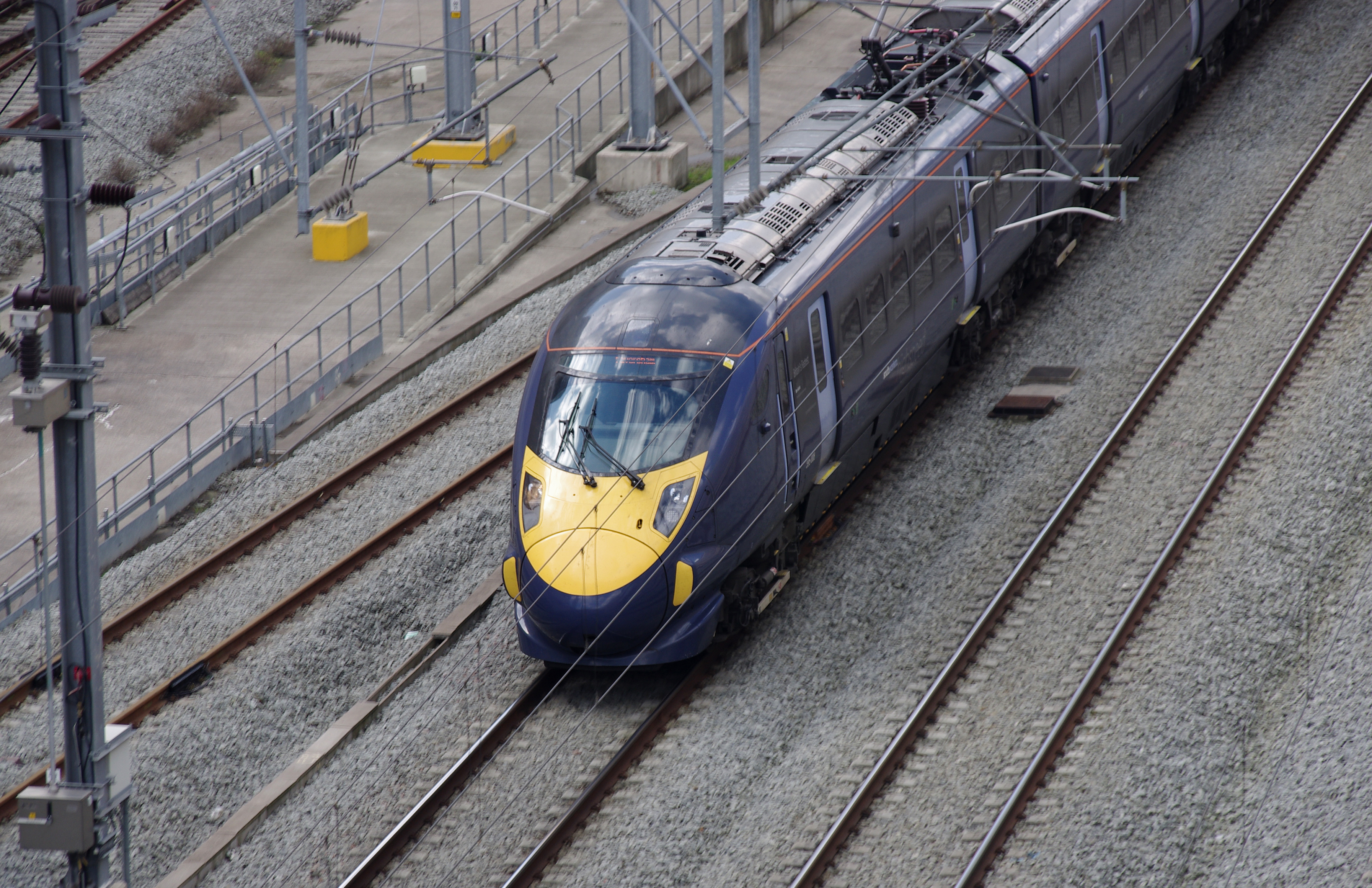 Stratford International station MMB 27 395XXX