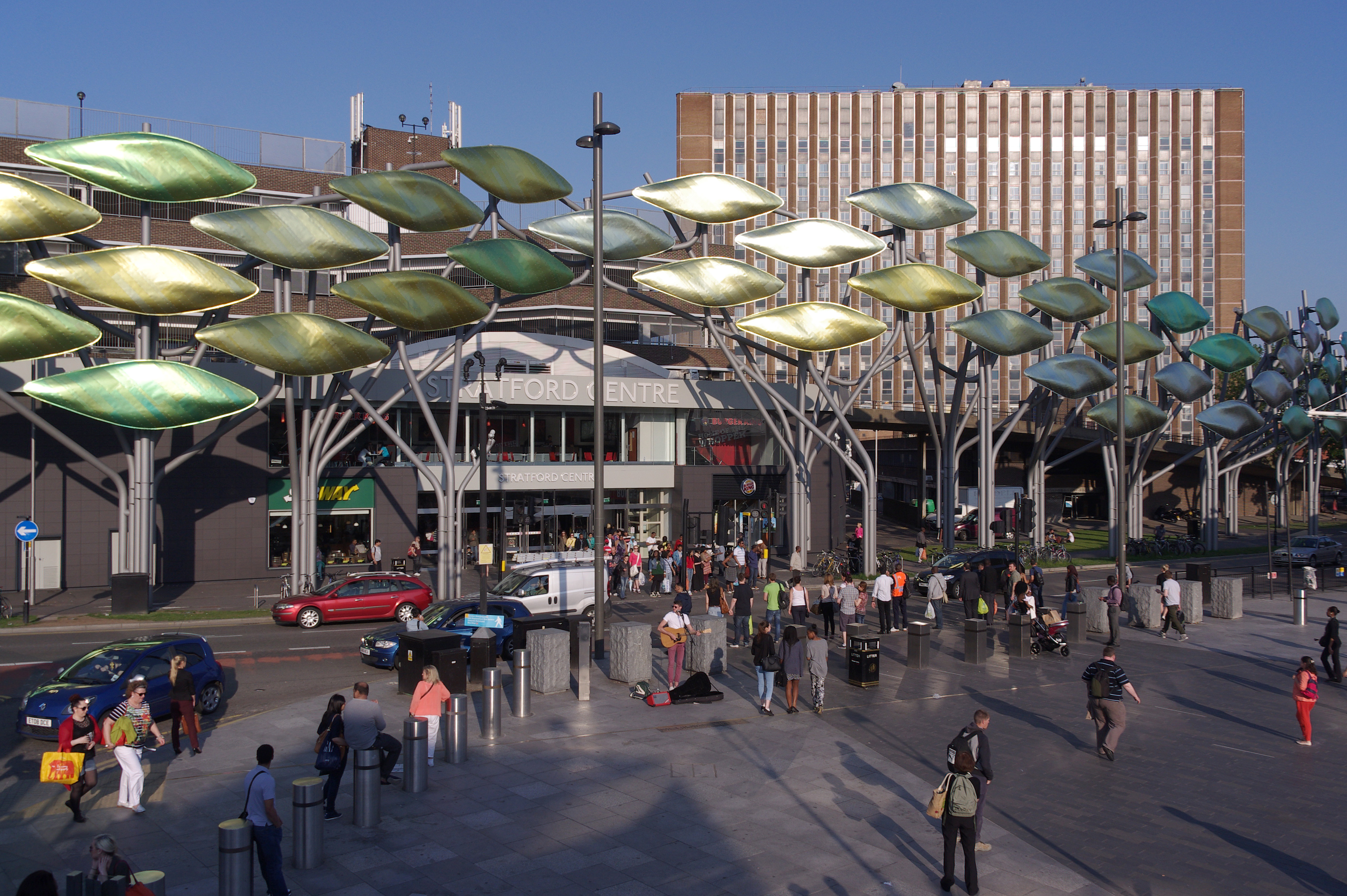 Stratford station MMB 31