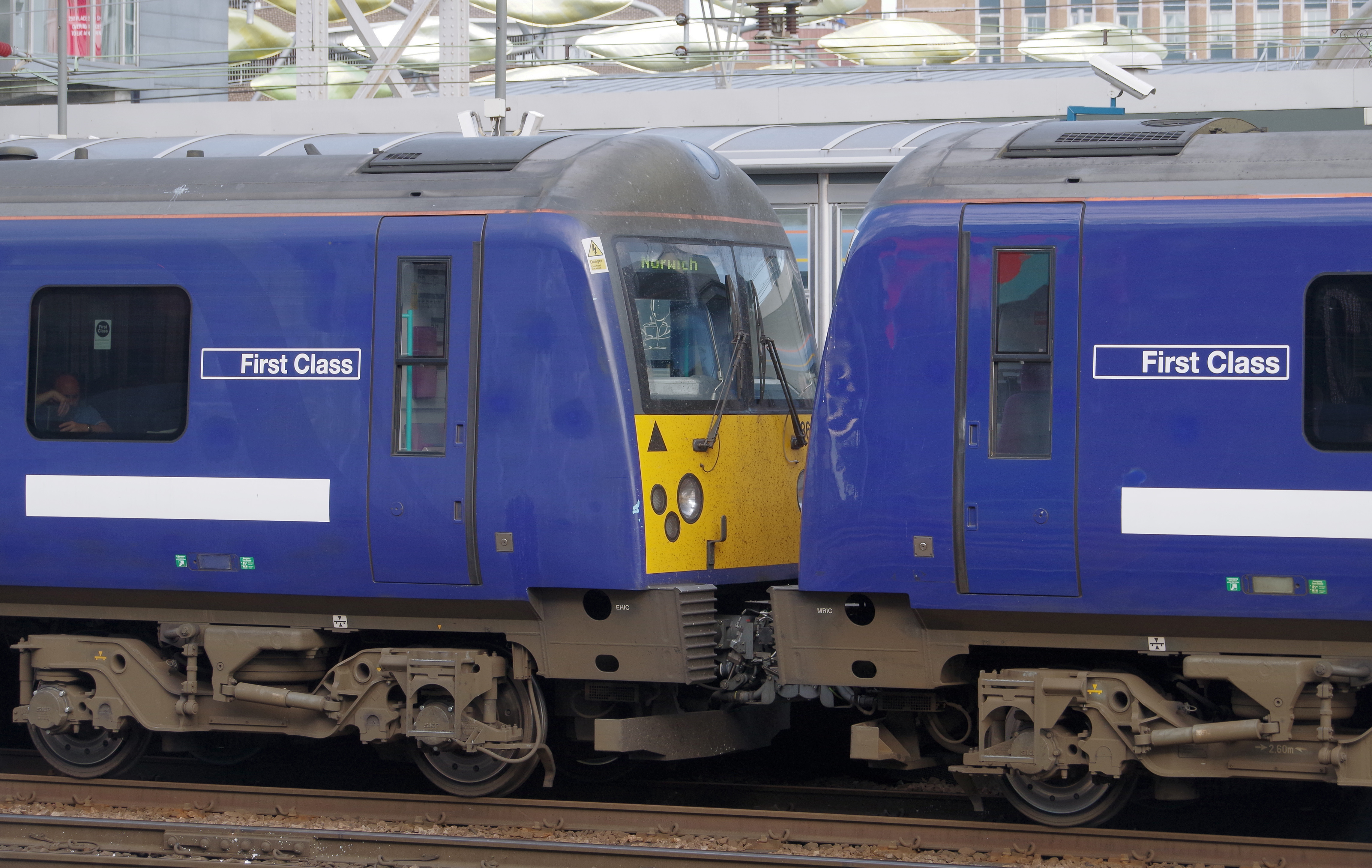 Stratford station MMB 66 360120 360102