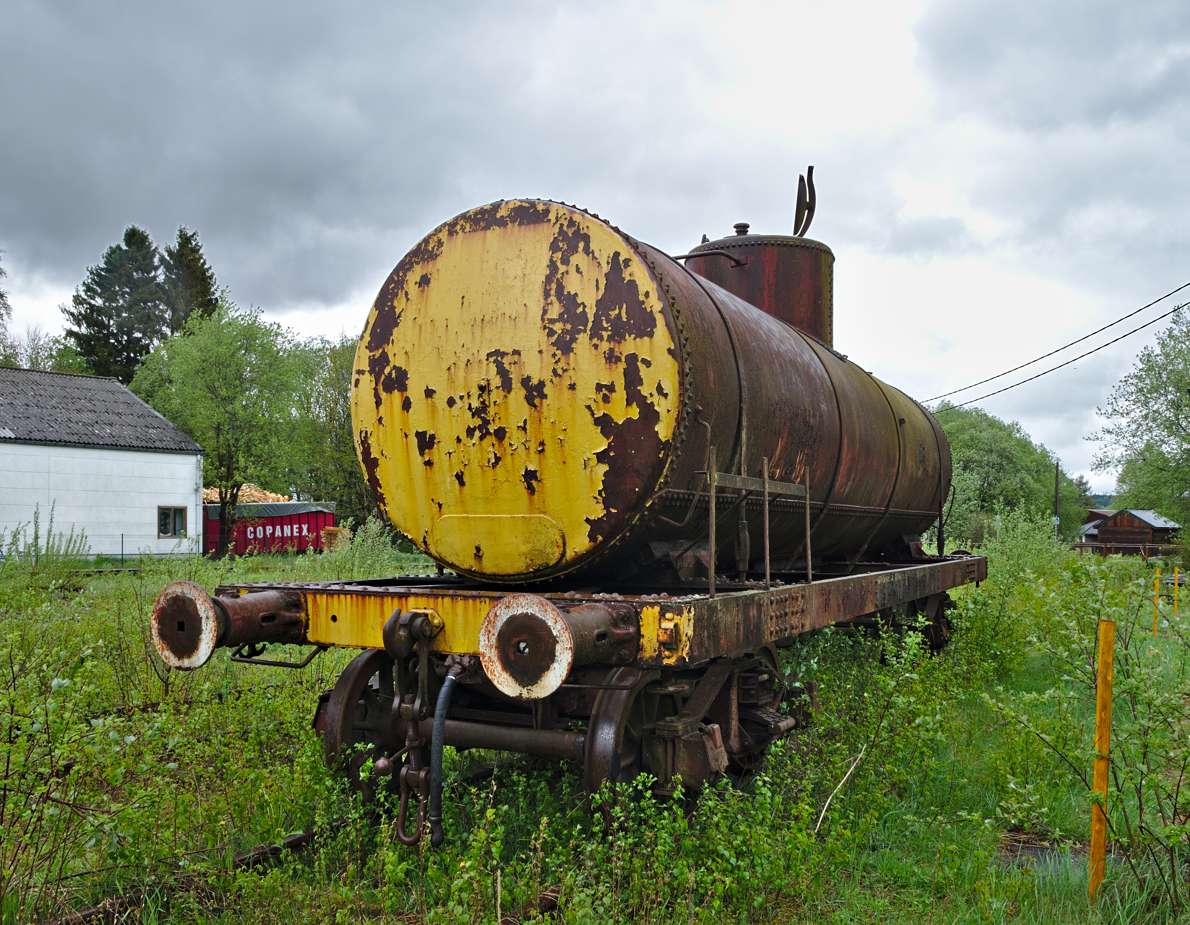 Tank car in Sourbrodt train station (DSCF5827)