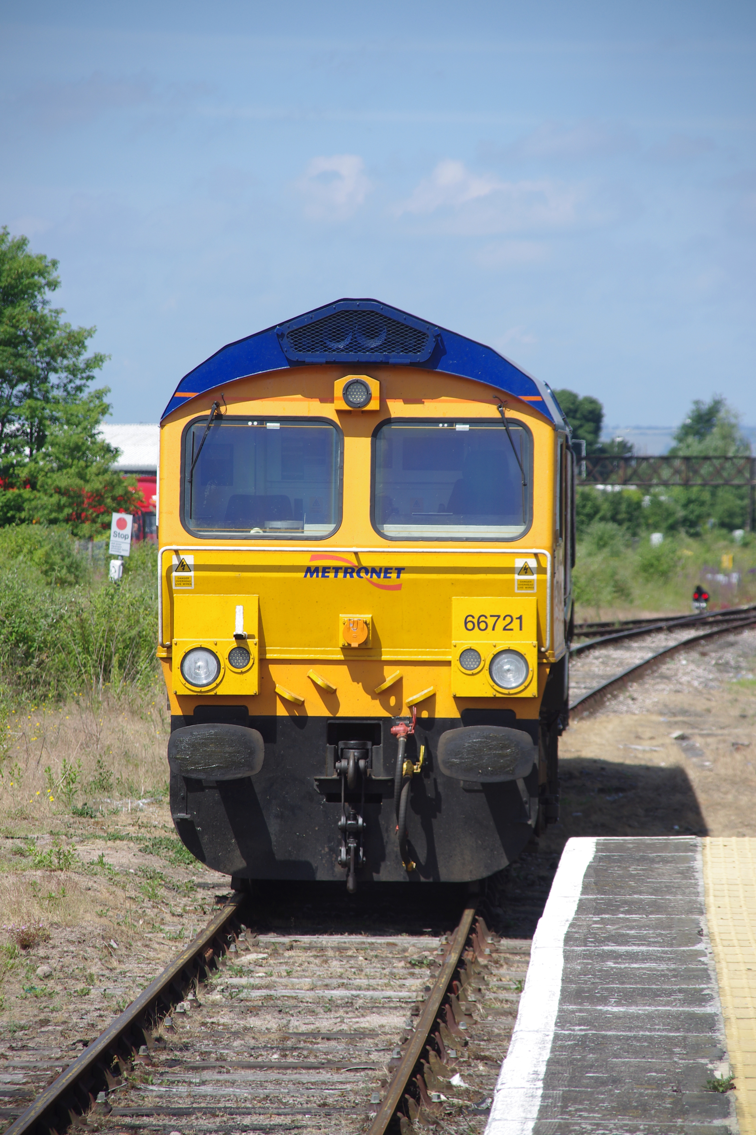Taunton railway station MMB 02 66721