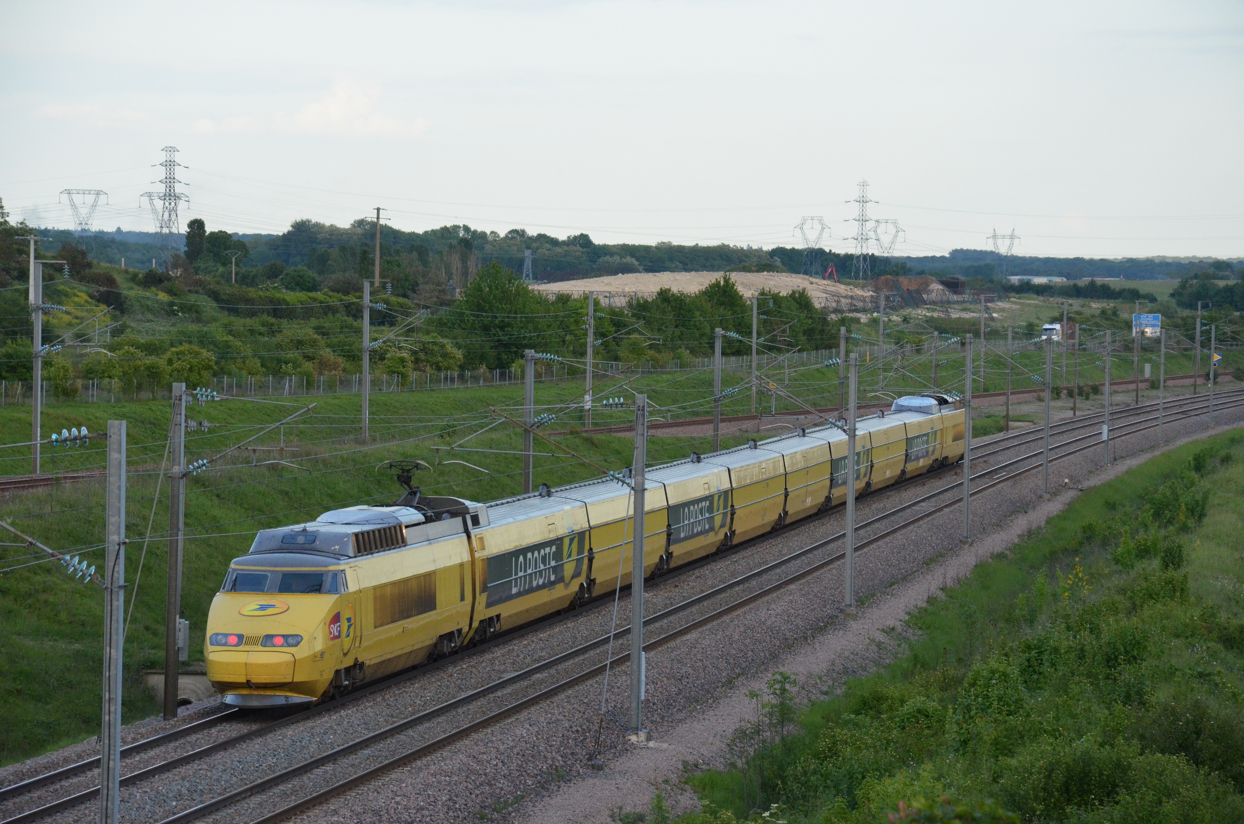TGV Sud-Est Postal - Bif de Crisenoy