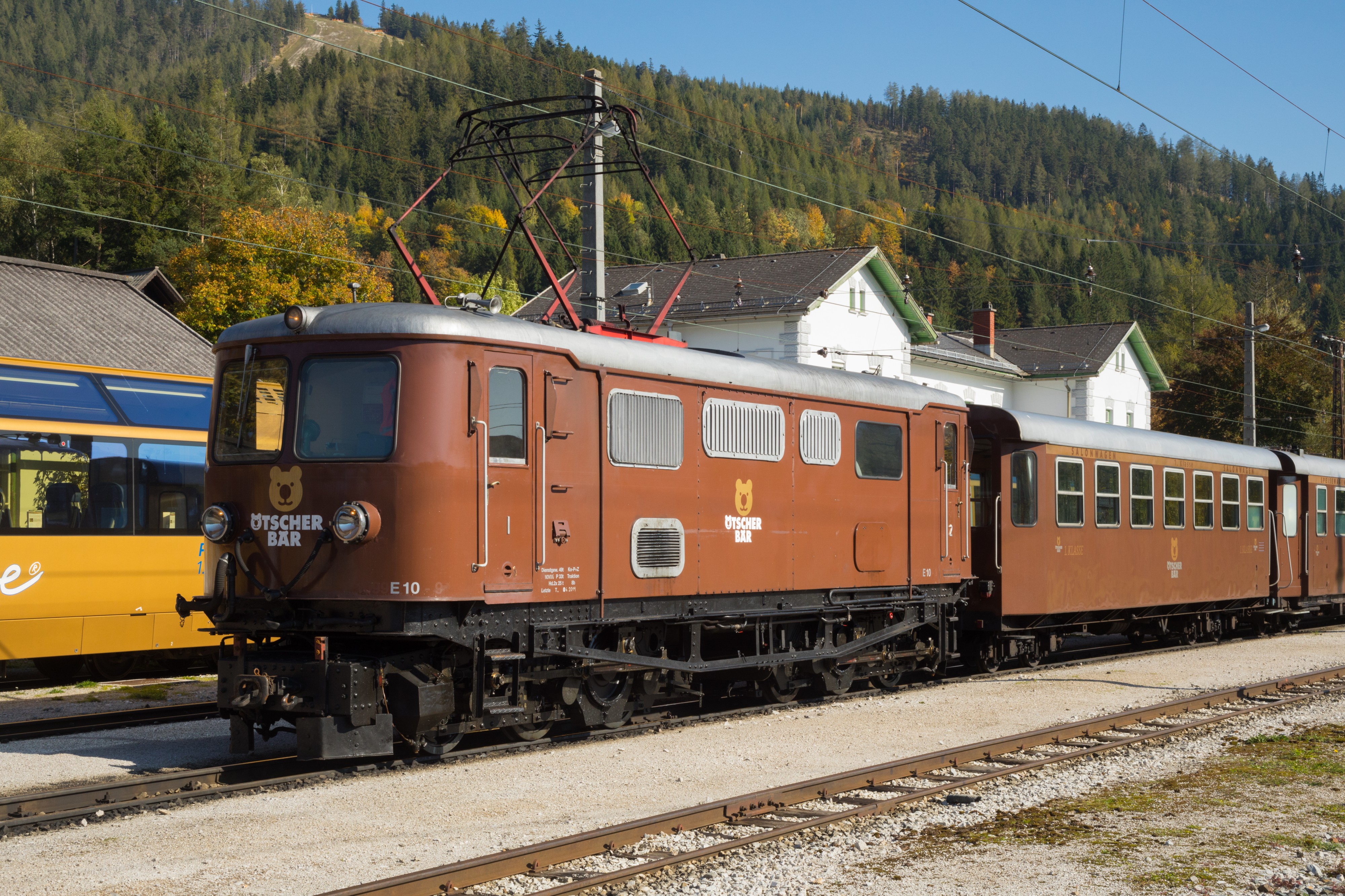 1099-10 der Mariazellerbahn in Mariazell