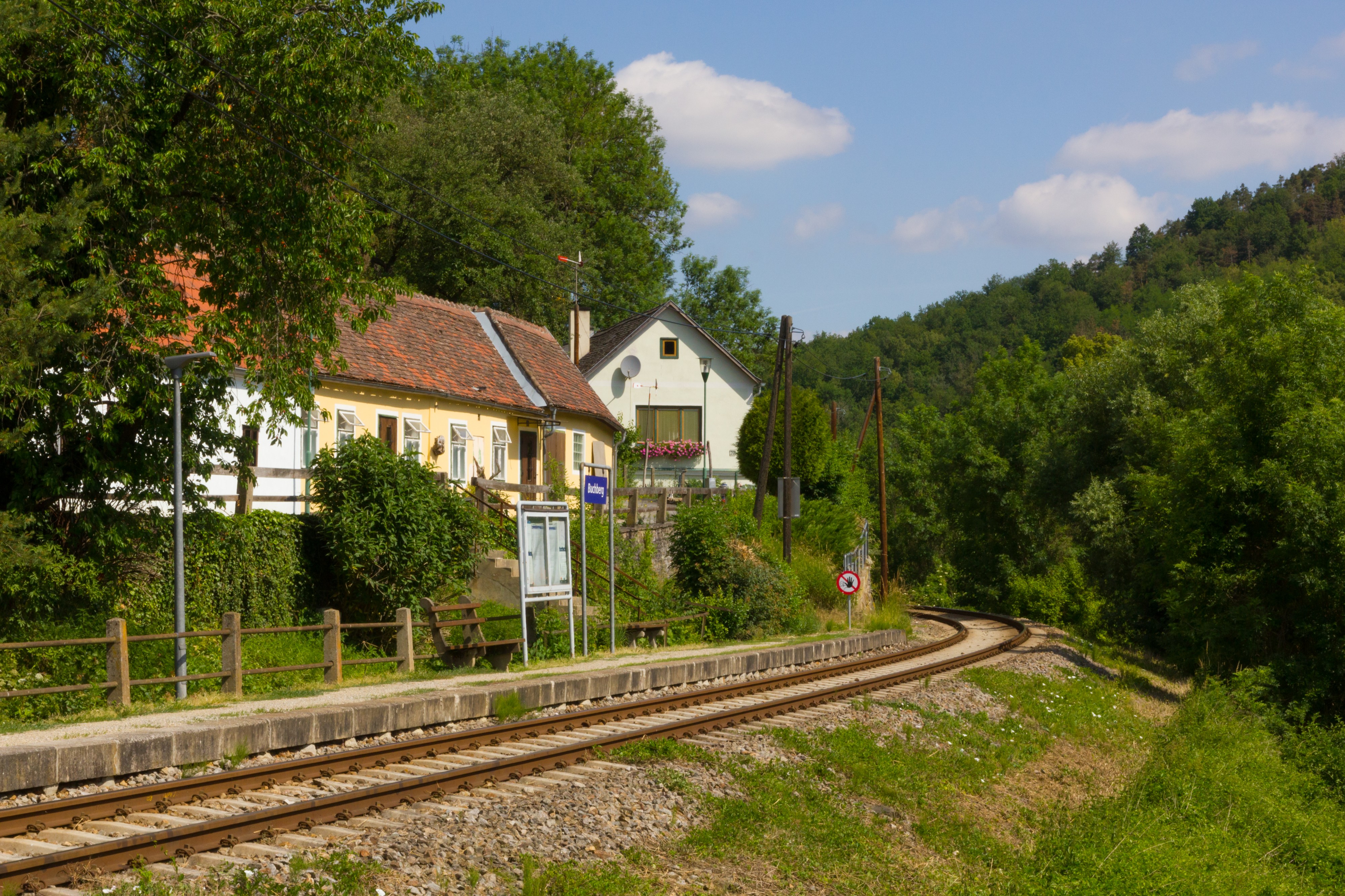 Bahnhaltestelle Buchberg am Kamp