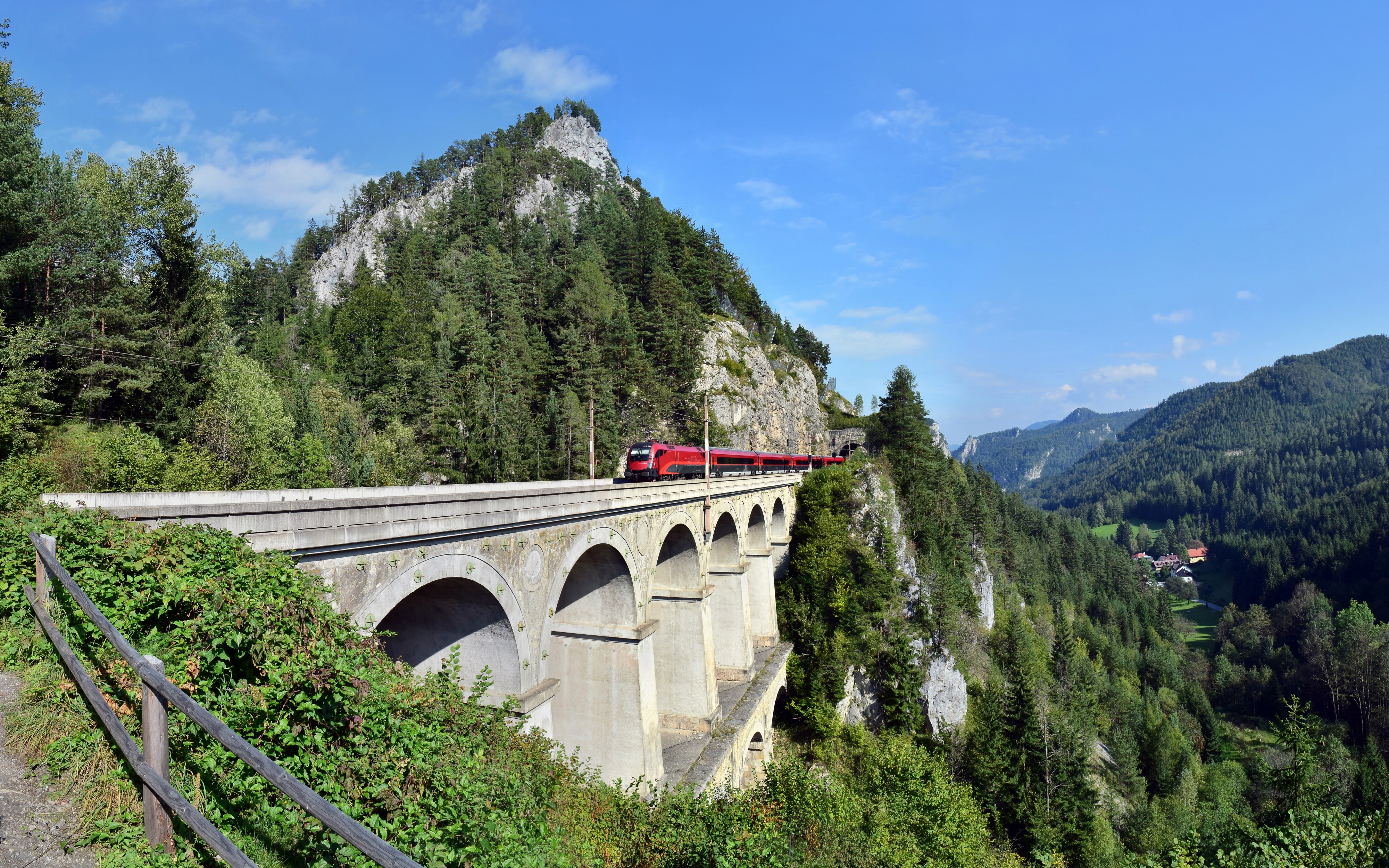Breitenstein - Semmeringbahn - Krausel-Klause-Viadukt - 2
