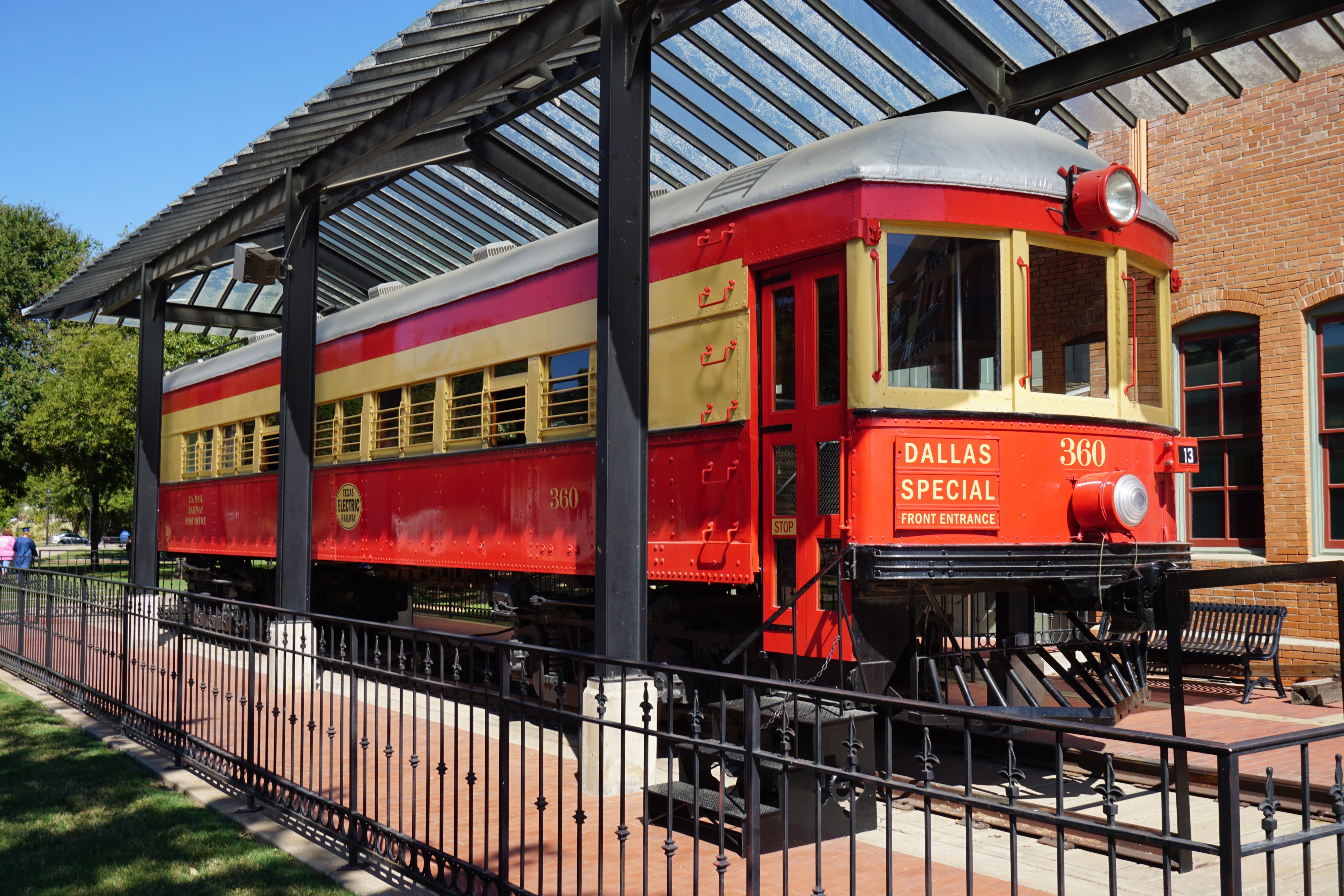 Interurban Railway Museum October 2015 14 (Texas Electric Railway Car 360)
