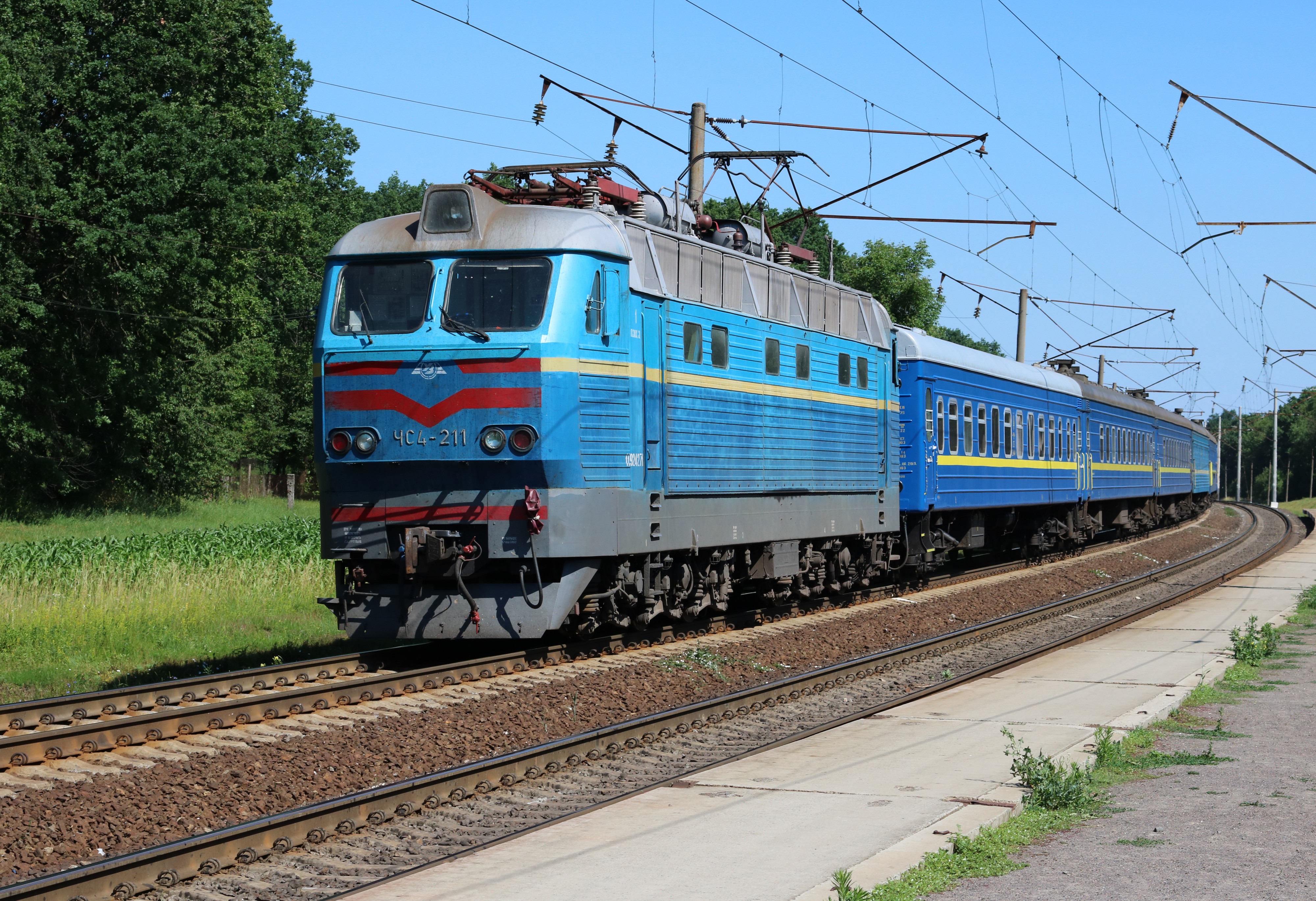 Locomotive ChS4-211 2017 G1