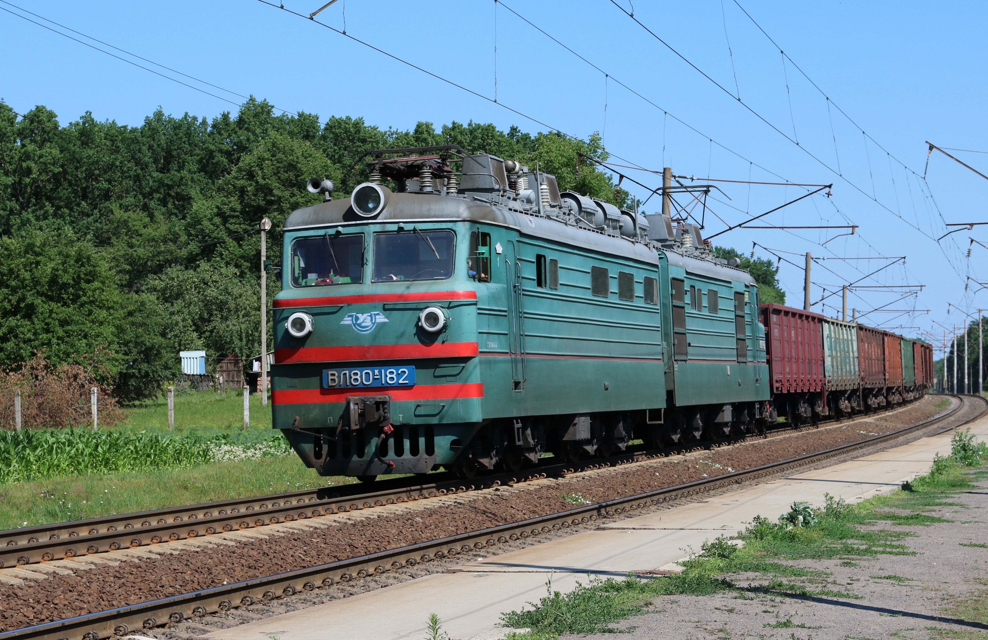 Locomotive VL80K-182 2017 G1