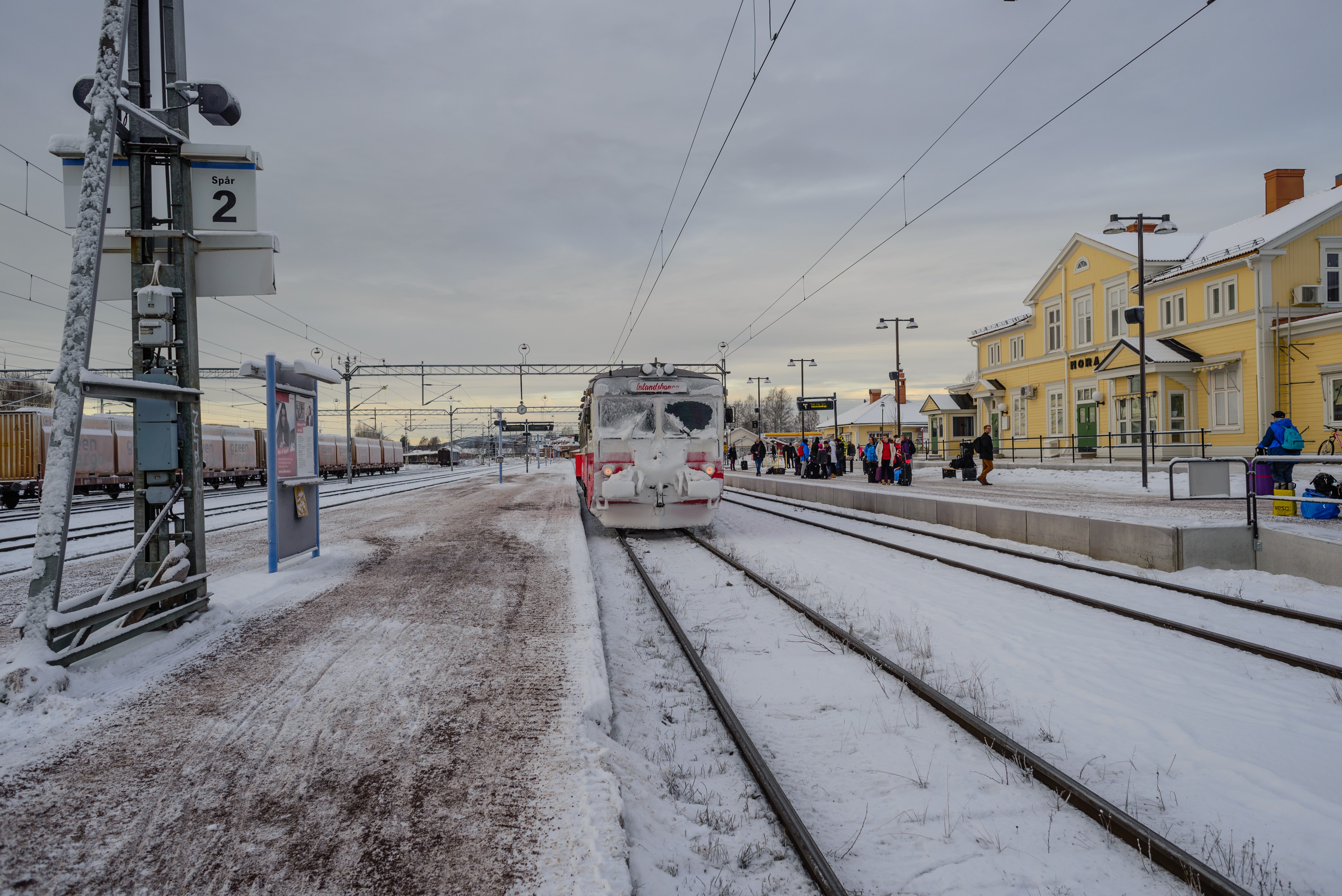 Mora station December 2014 01