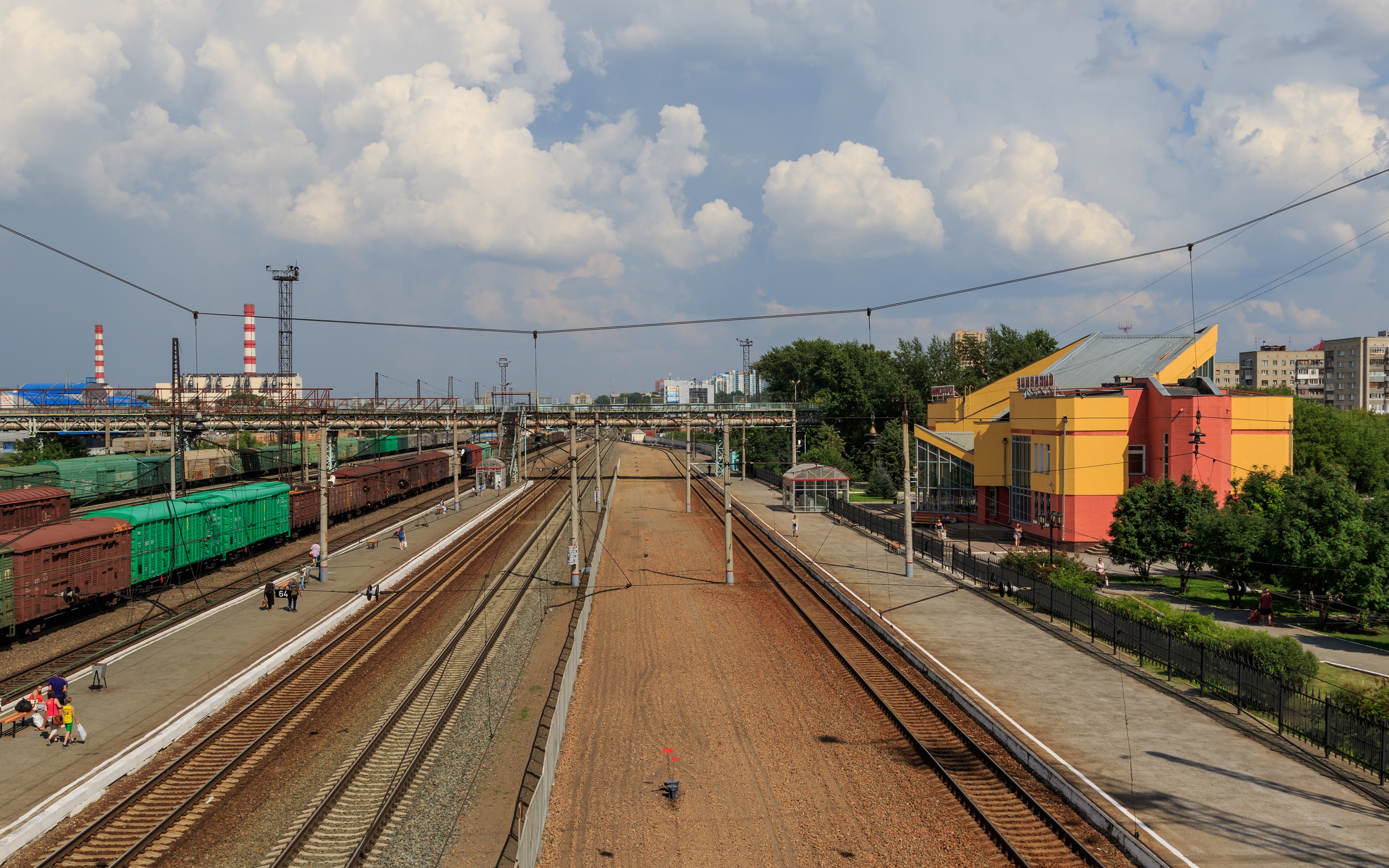 Novosibirsk Zapadny railway station 07-2016 img1