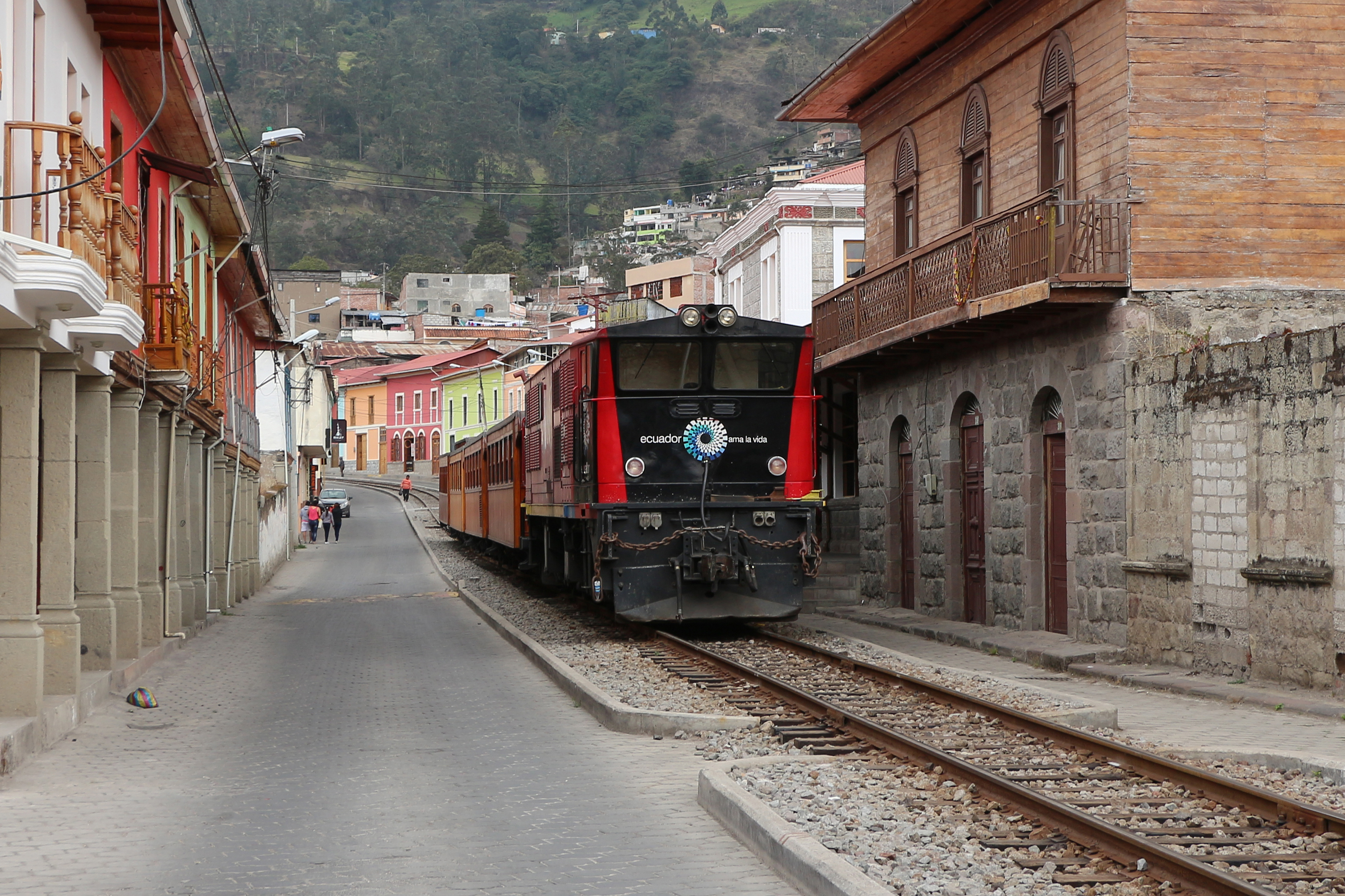 Train station of Alausí 03