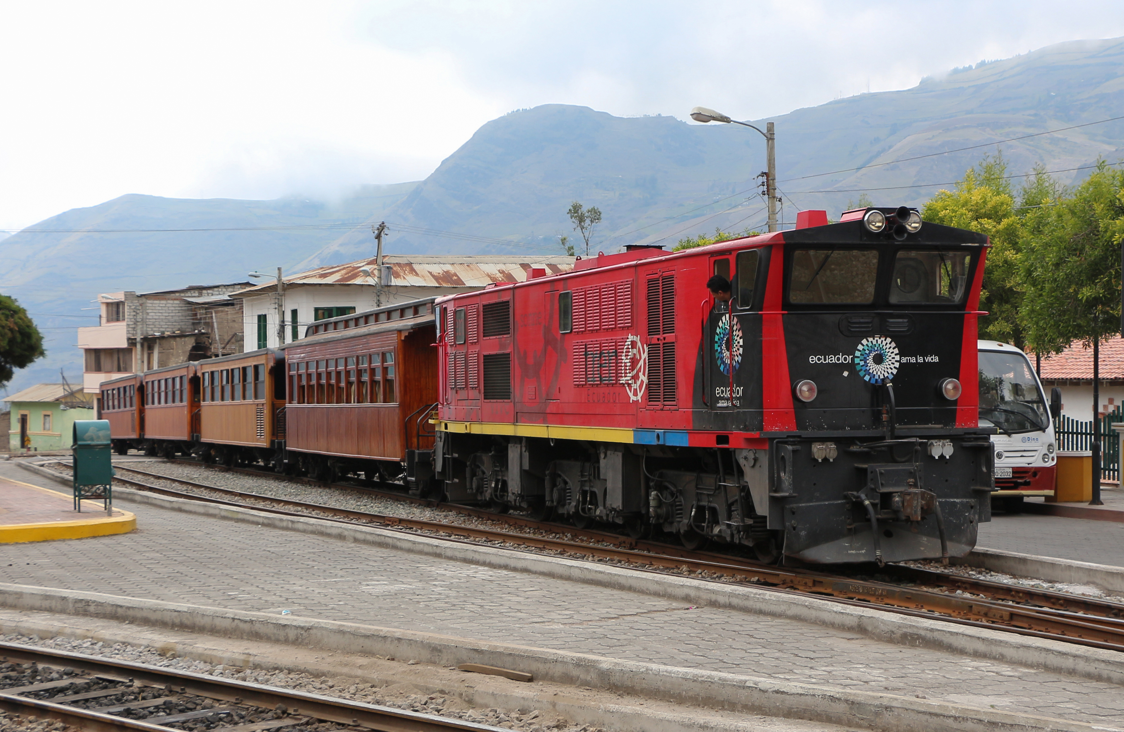 Train station of Alausí 05