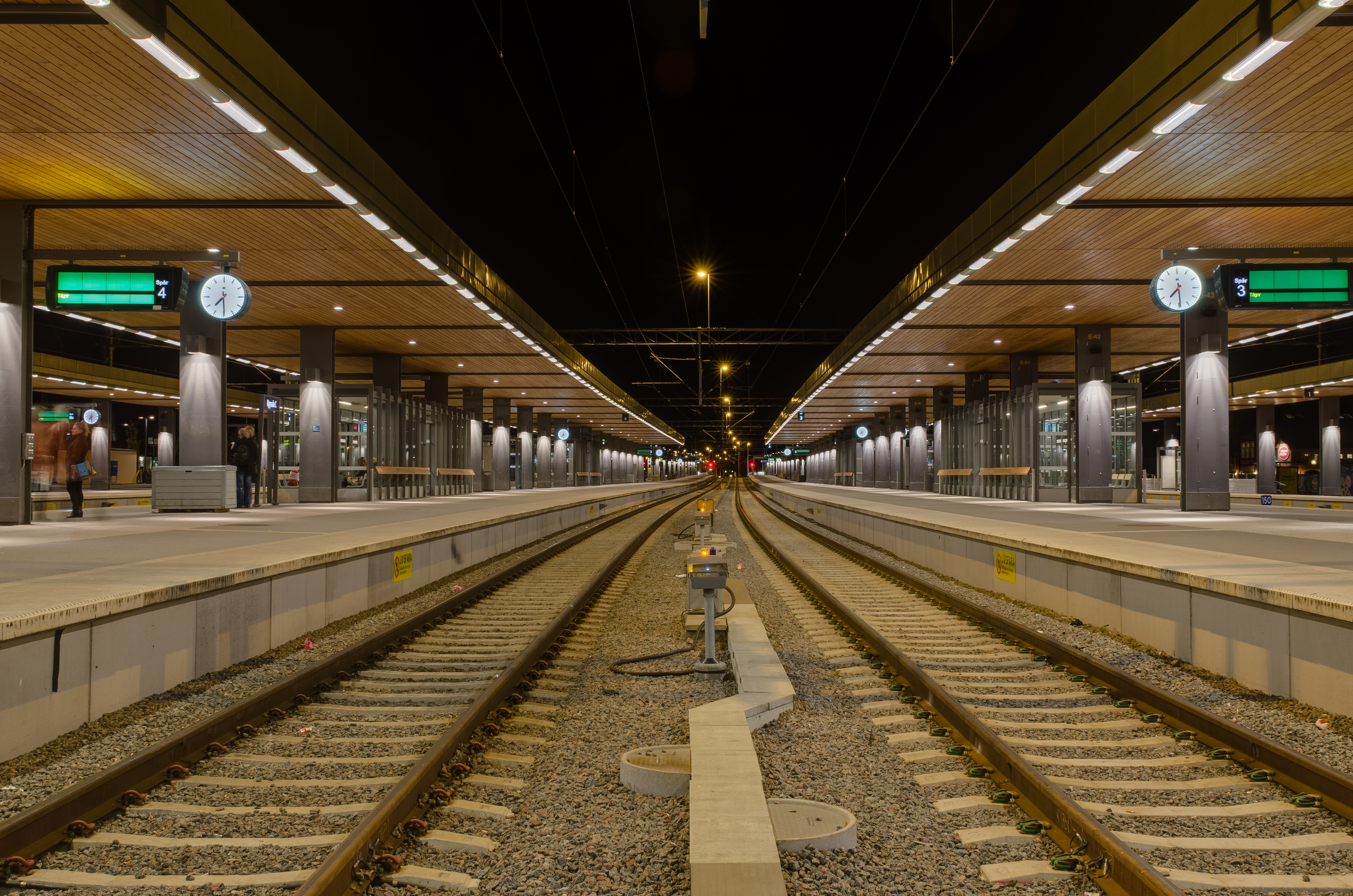 Uppsala central station October 2012