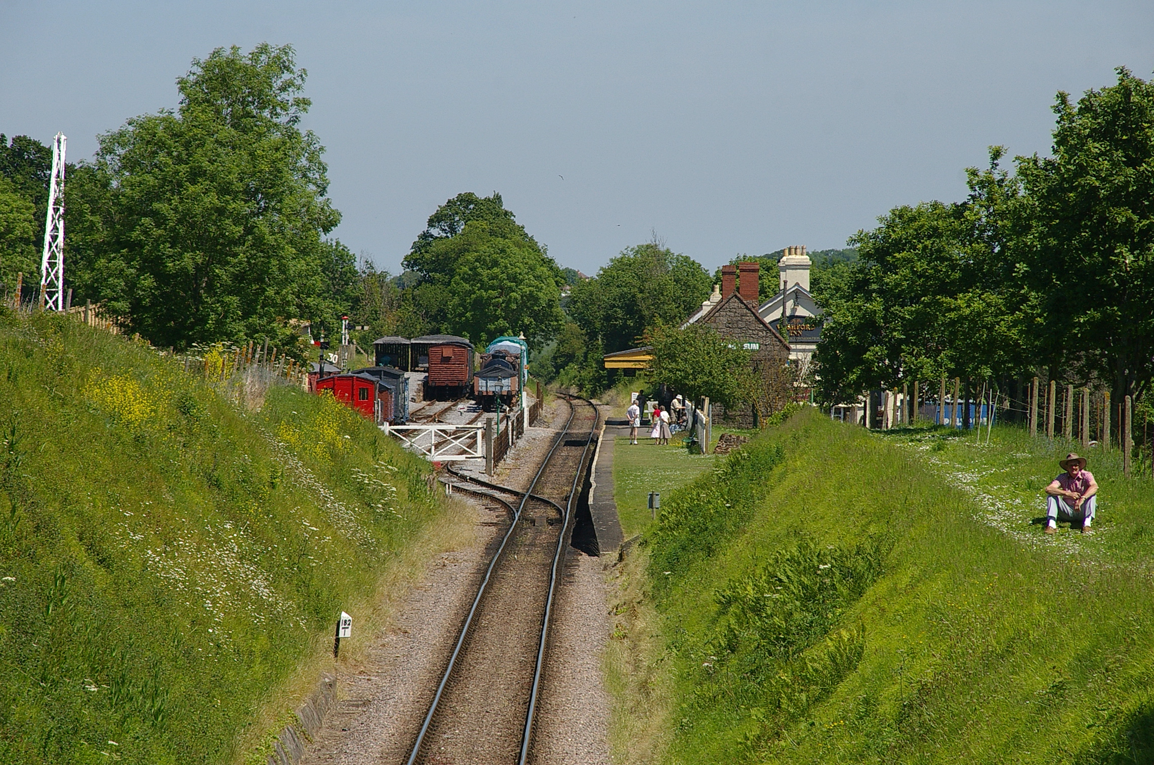 Washford railway station MMB 01