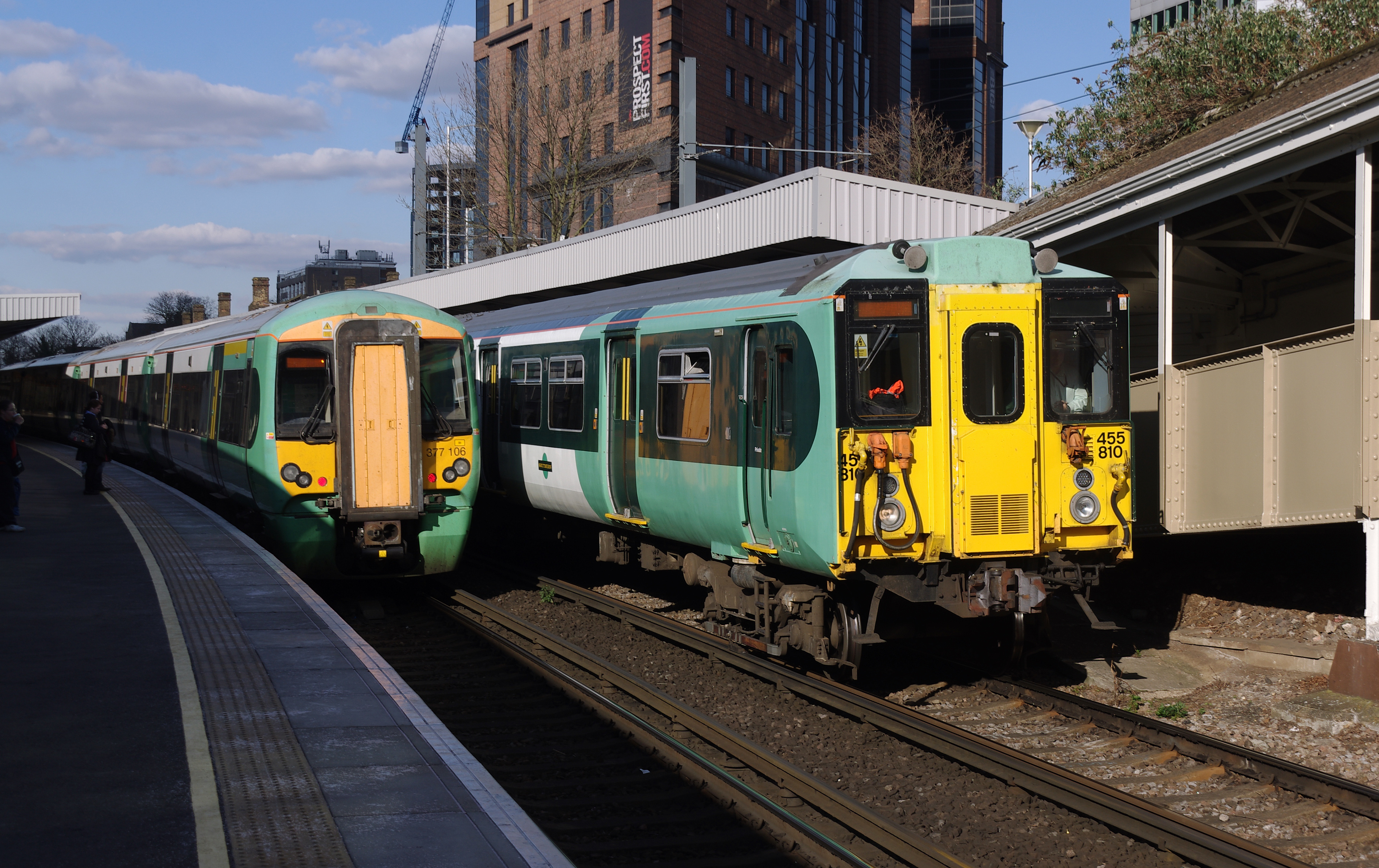 West Croydon station MMB 16 377106 455810