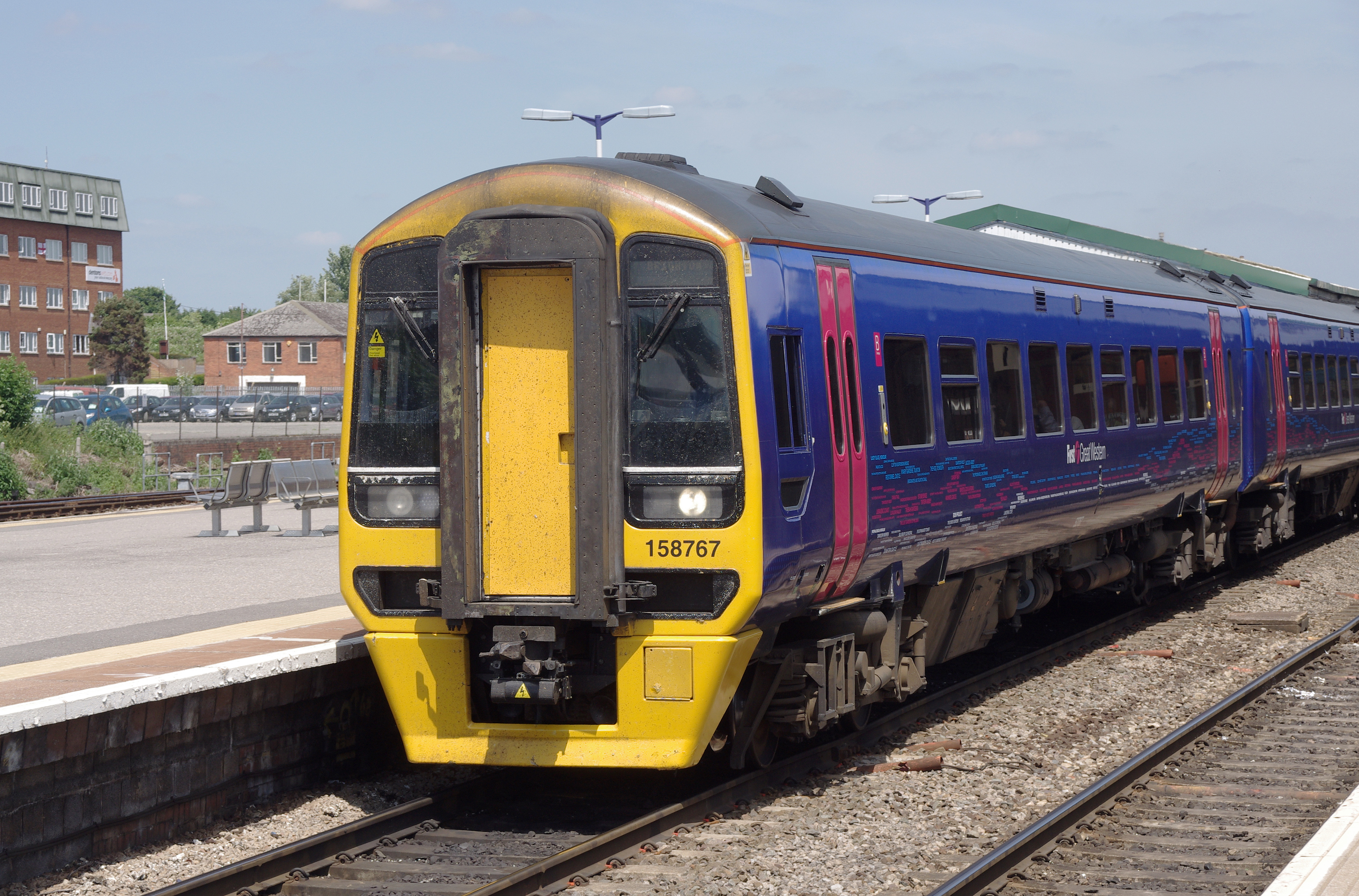 Westbury railway station MMB 36 158767