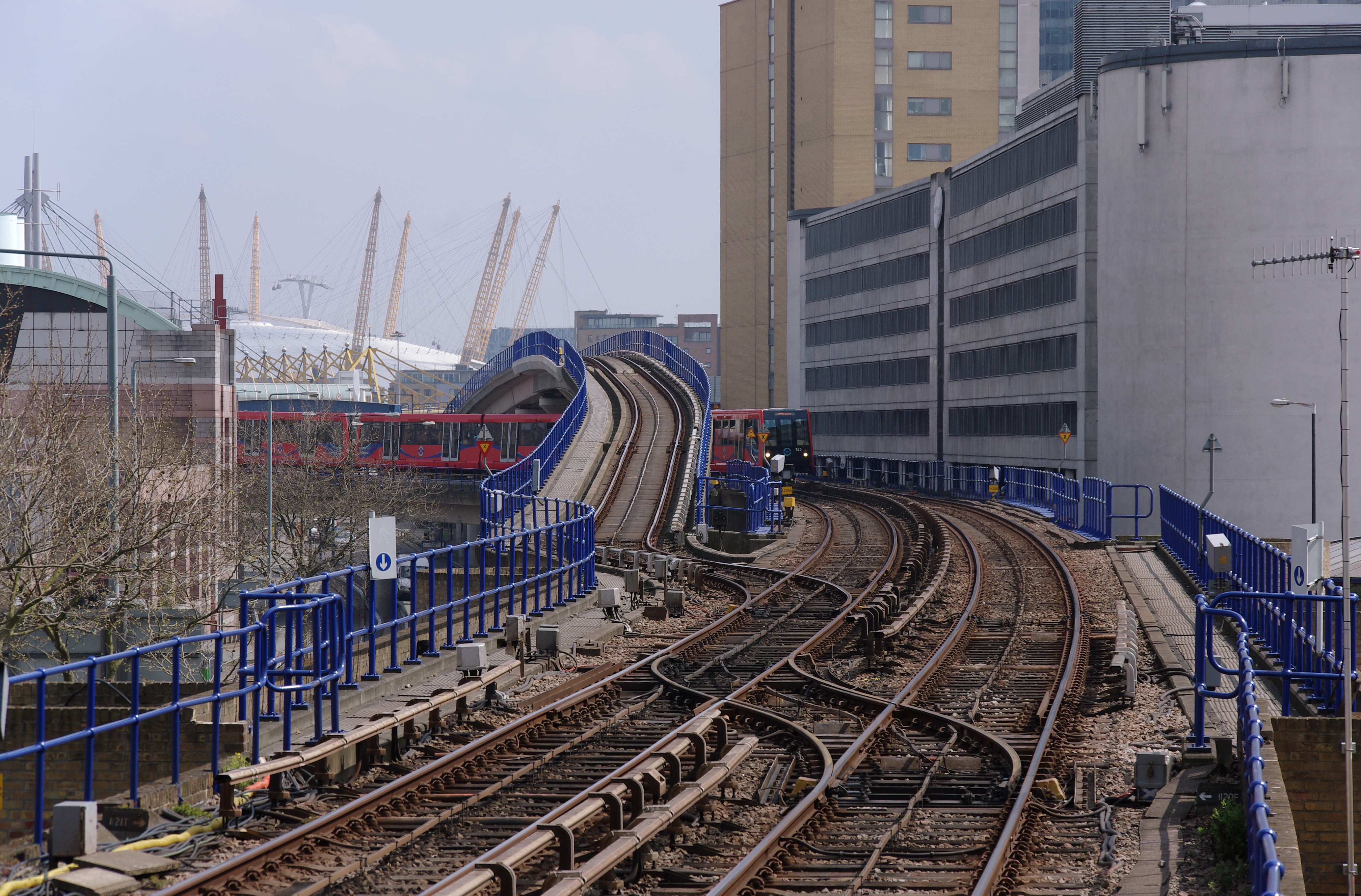 Westferry DLR station MMB 07 153